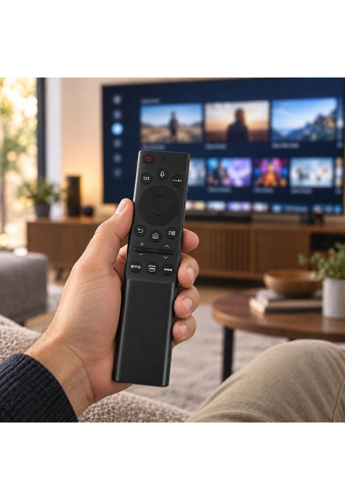 Control Remoto Compatible Samsung Smart TV 4K - 8K C/Micrófono 366-7