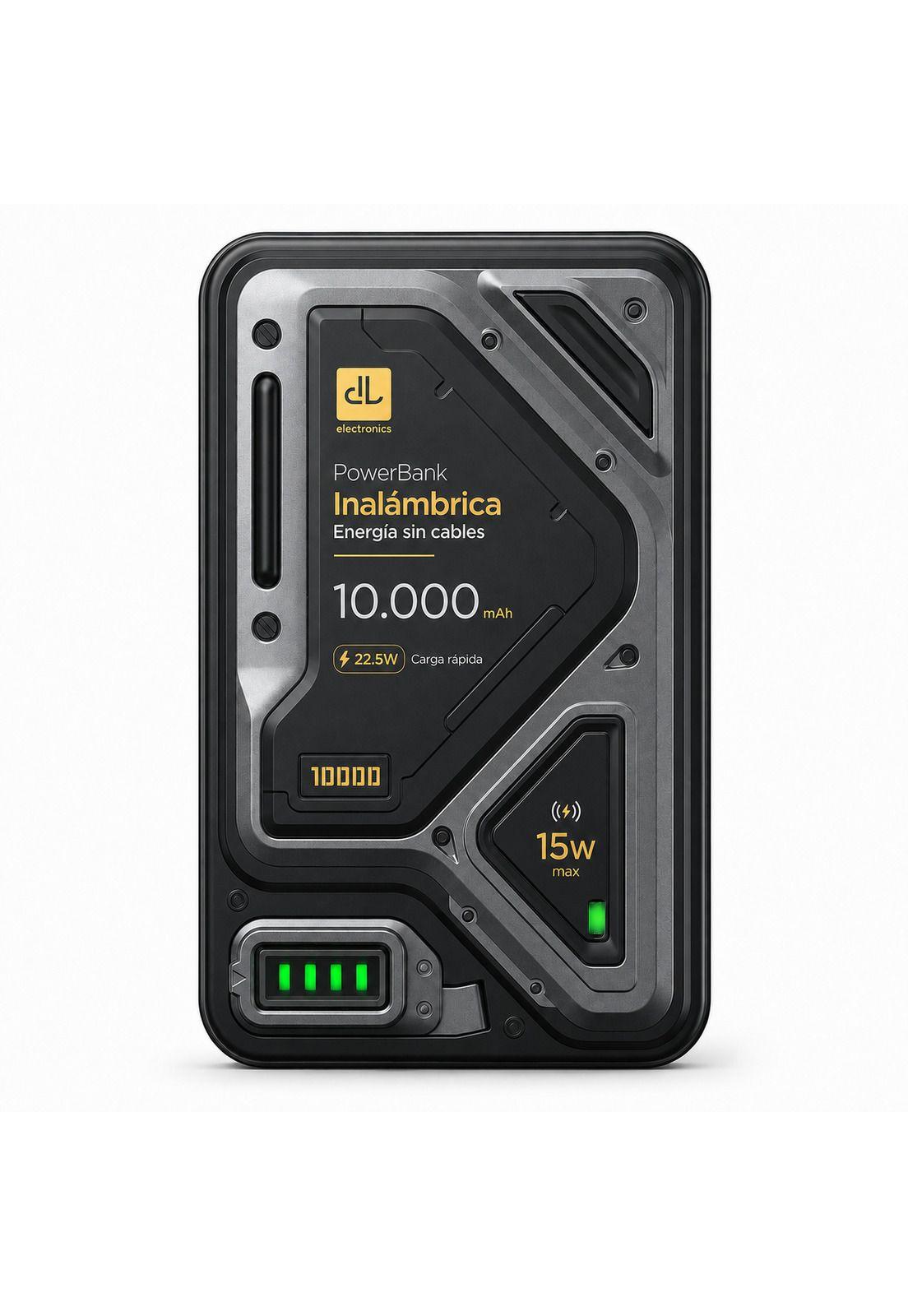Powerbank de Carga Inalámbrica de Inducción 10A Carga Rápida-3