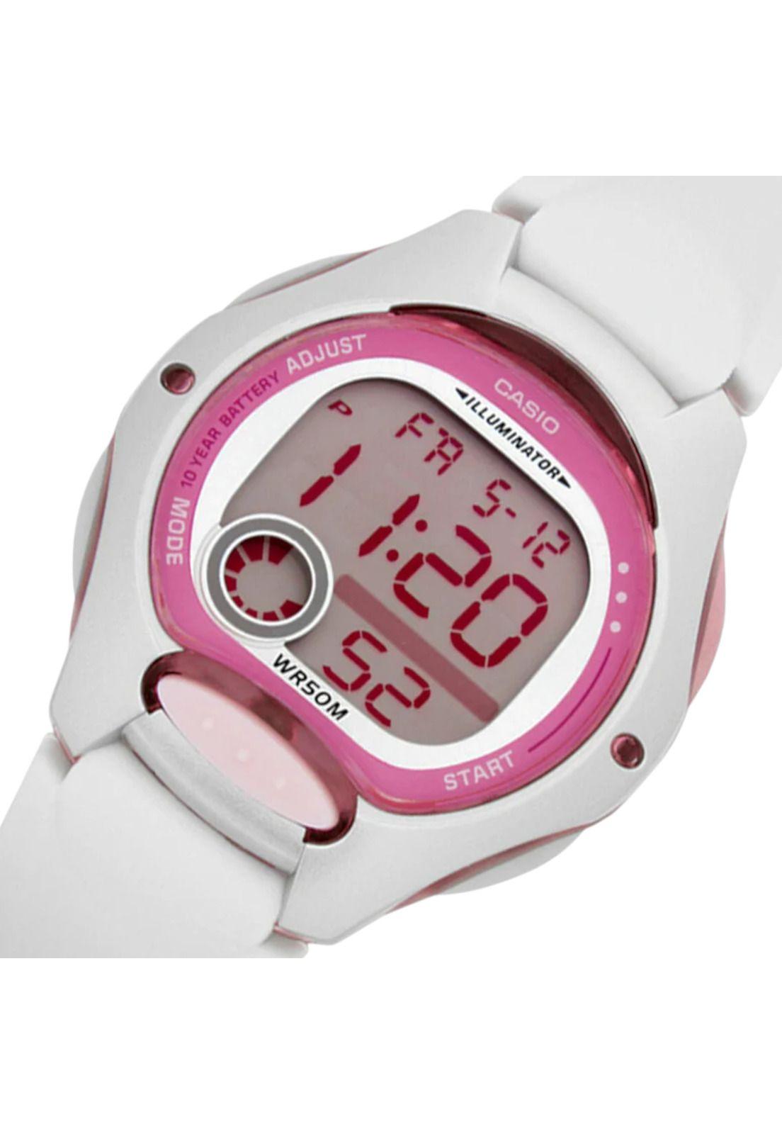 Reloj de Niña Rosado Casio Digital Lw-200-7Avdf-3