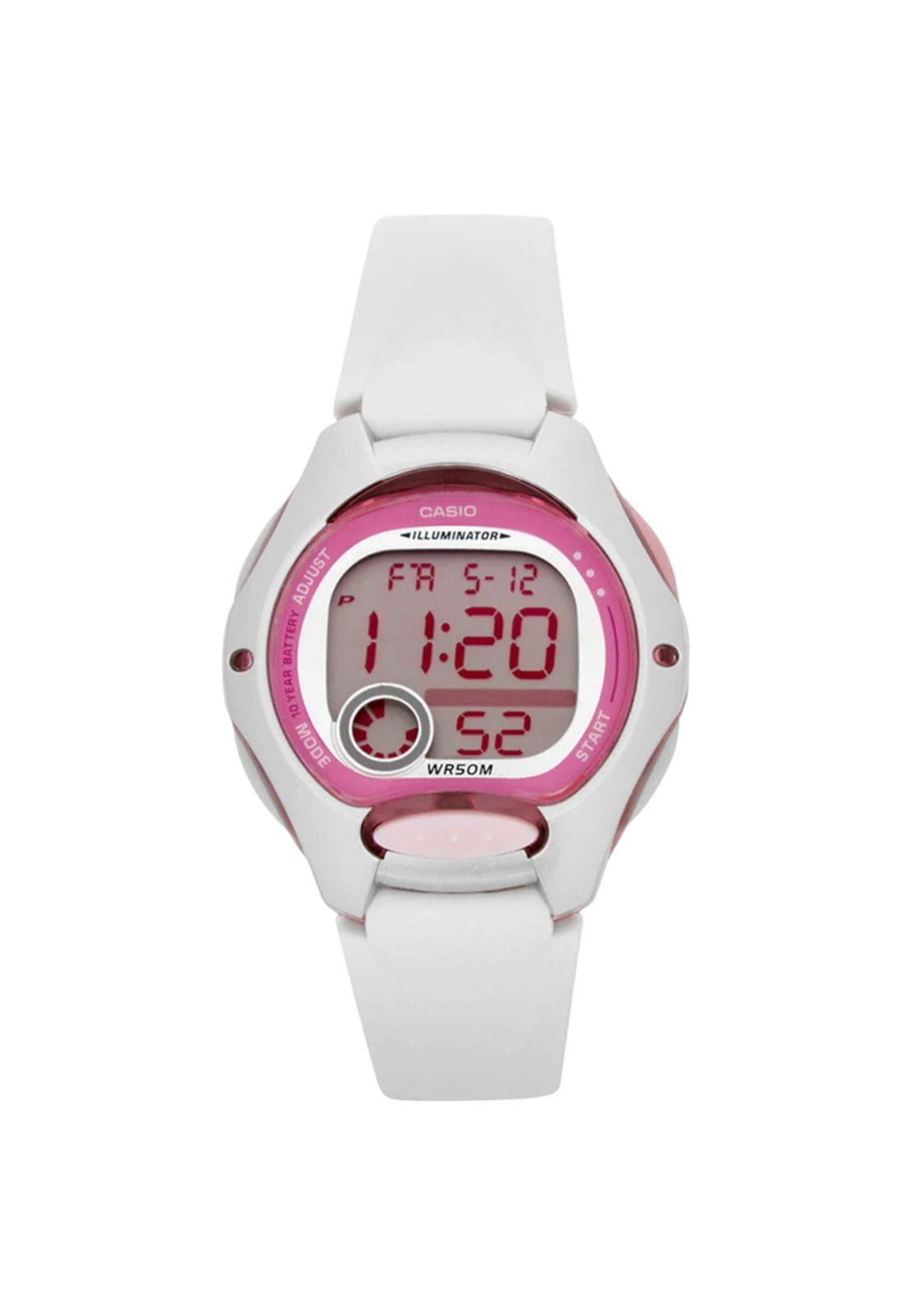 Reloj de Niña Rosado Casio Digital Lw-200-7Avdf-4