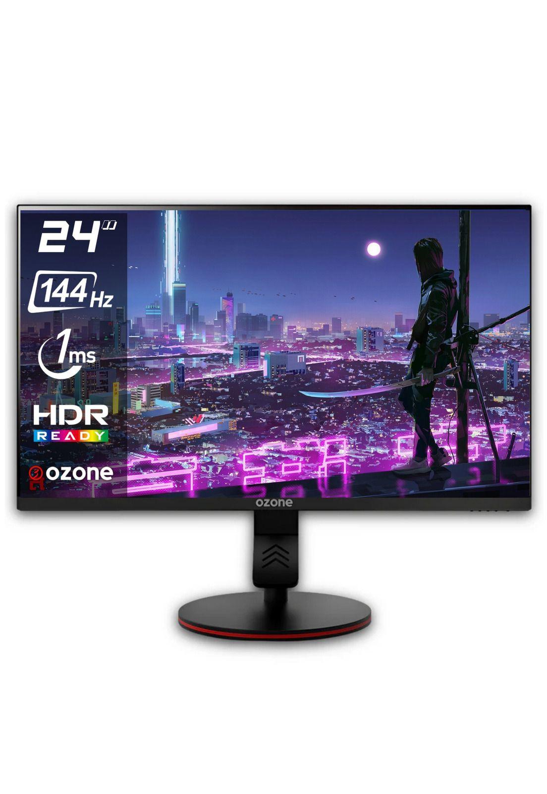 Monitor Gamer Ozone 24.5" FHD 144Hz 1Ms + Free Sync & G-Sync-0