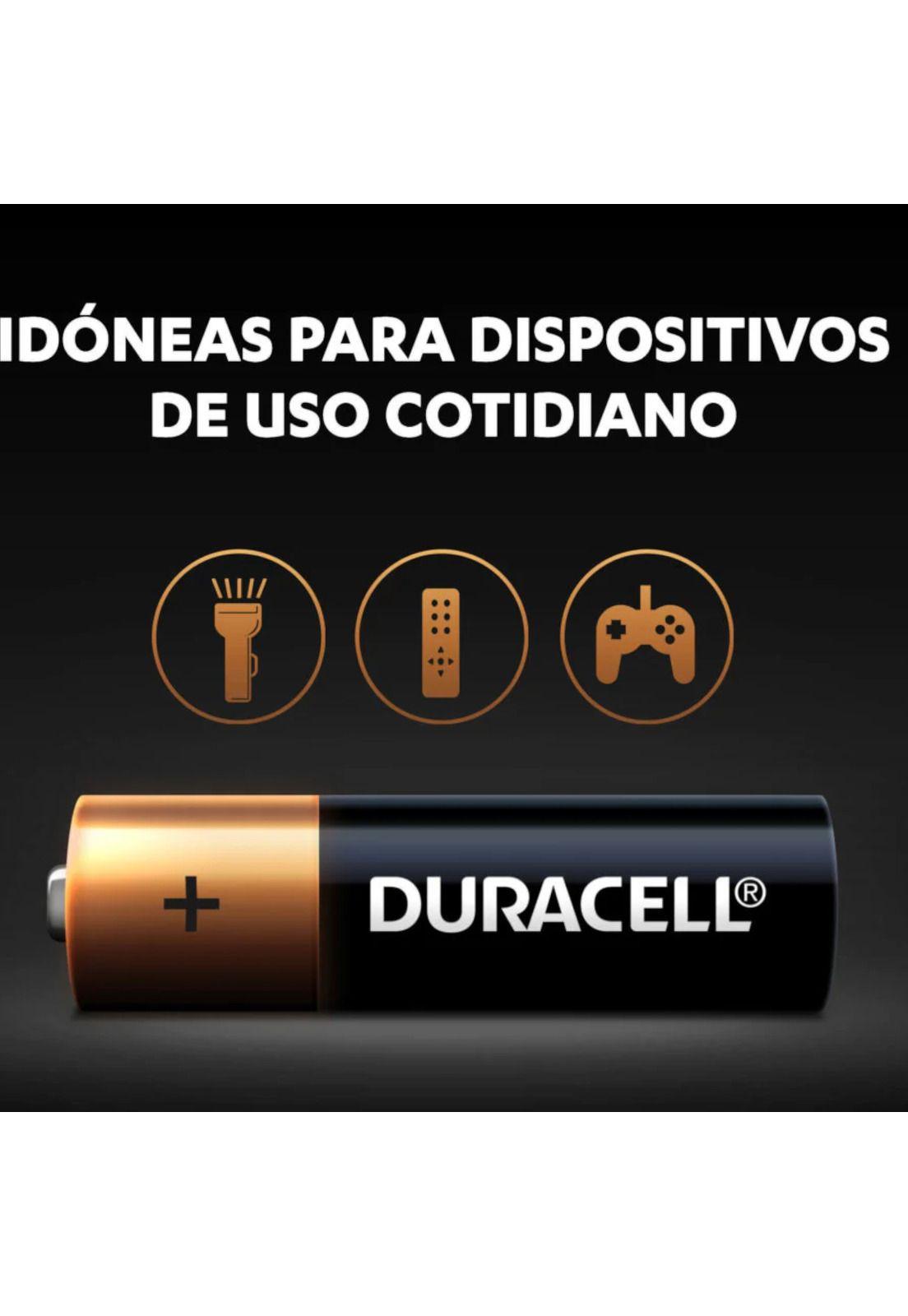 Pack de 4 Pilas Duracell AAA Blister Long Life-2
