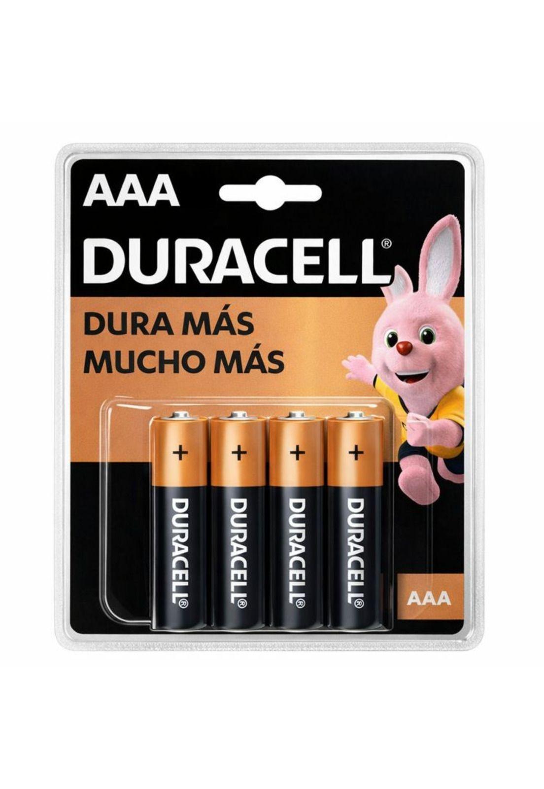 Pack de 4 Pilas Duracell AAA Blister Long Life-5
