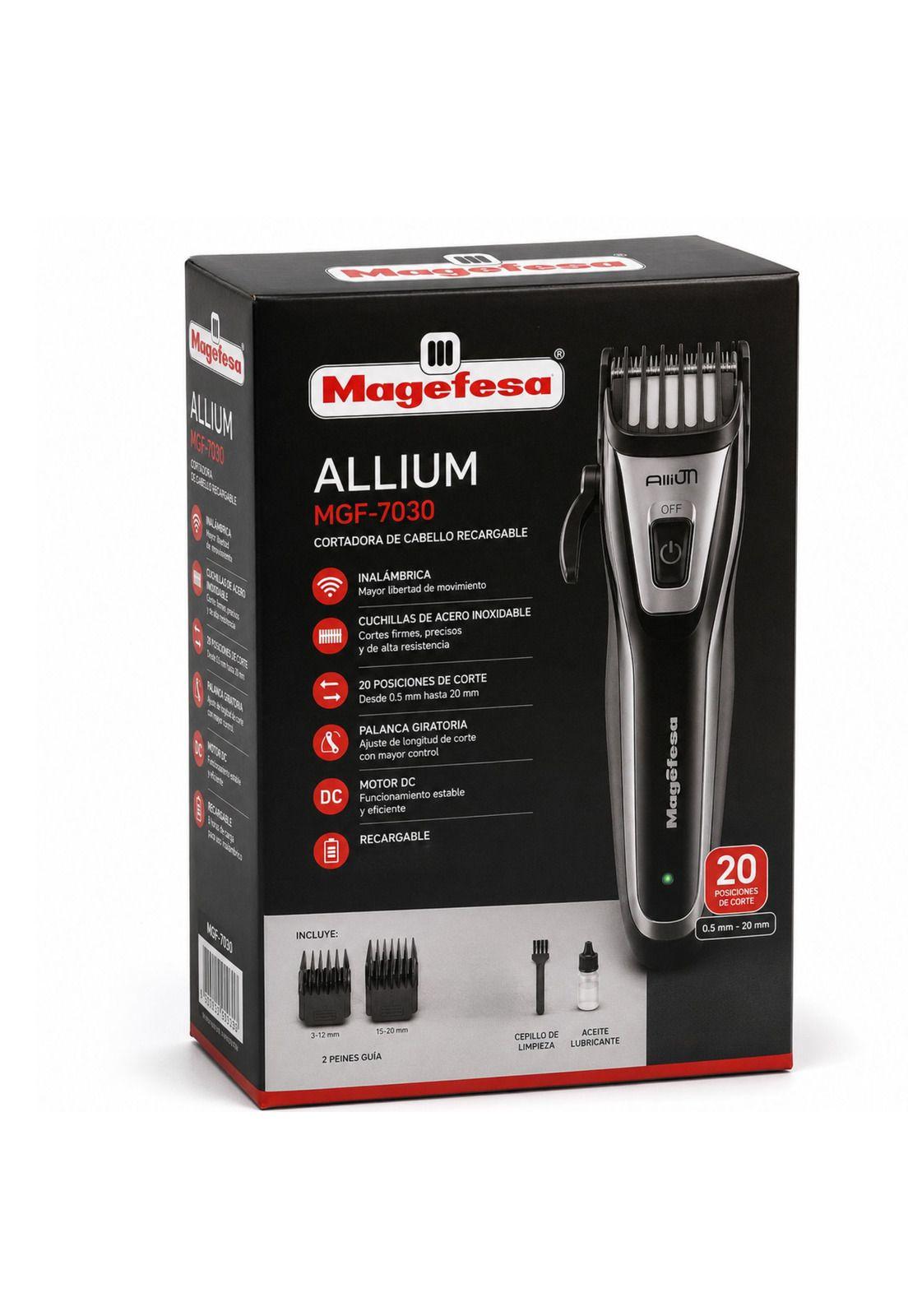 Cortadora de Cabello Magefesa Recargable Clipper Inoxidable-0