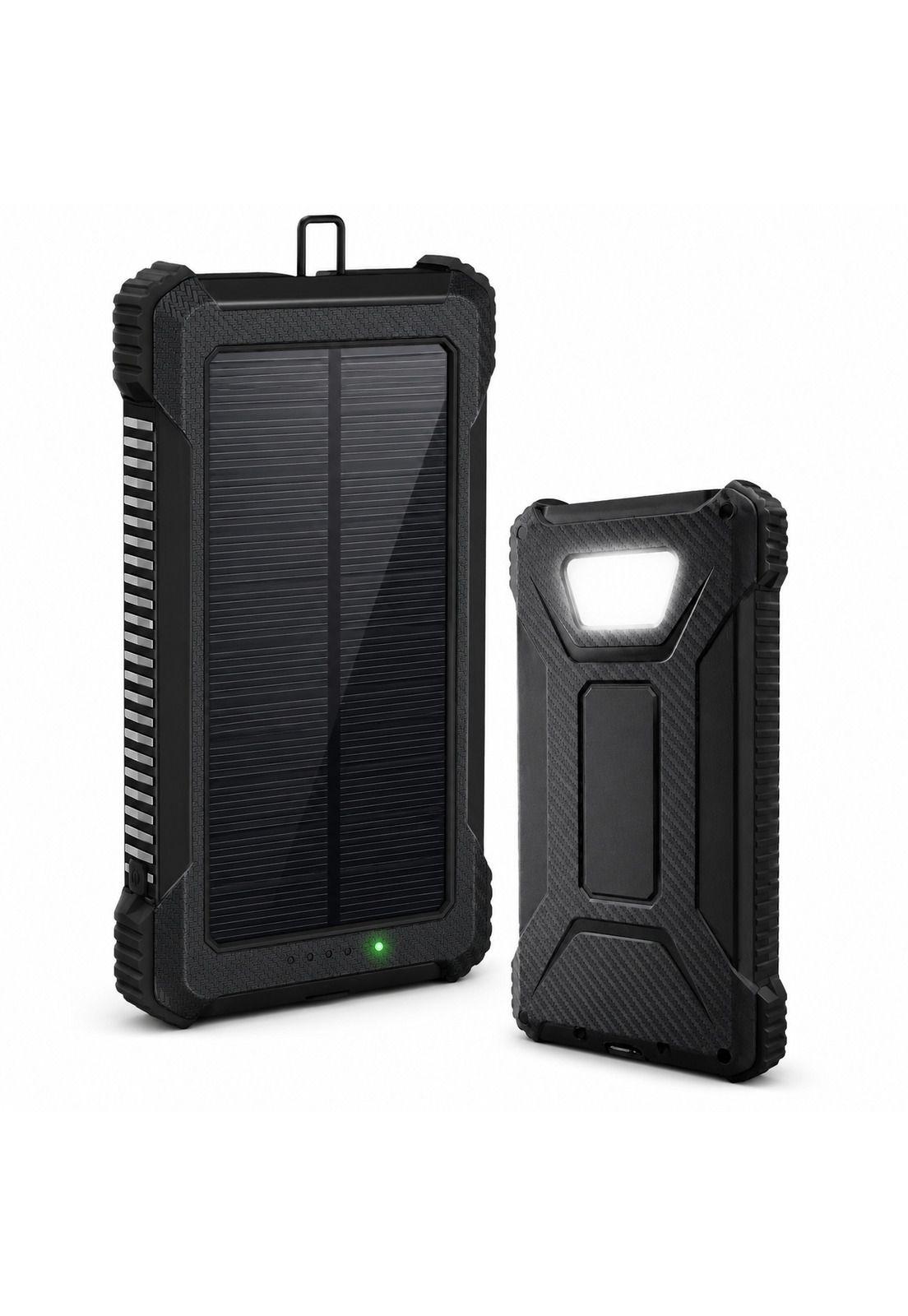 Powerbank Solar Outdoor Multipuertos 10000maH Carga Rápida-0
