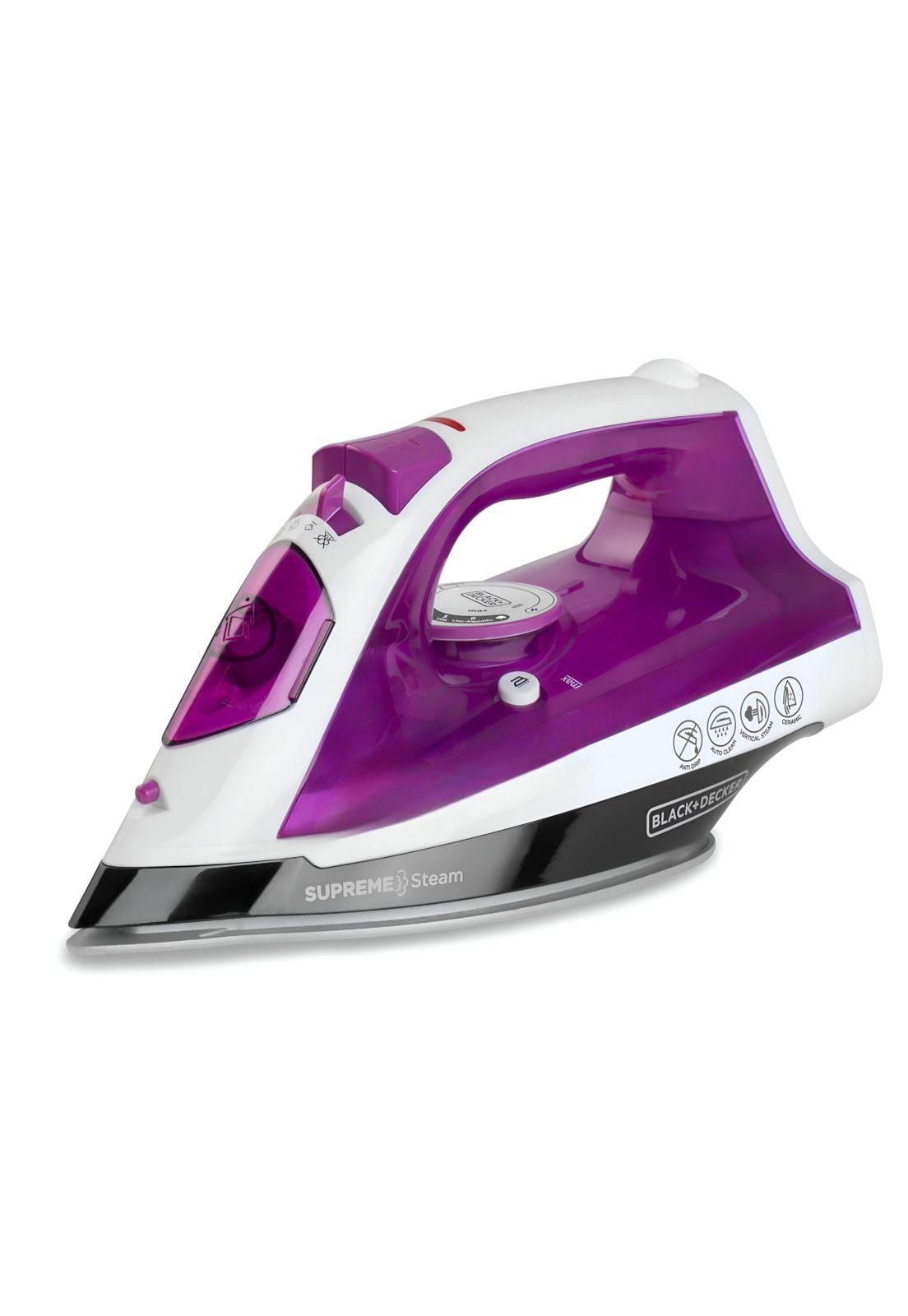 Plancha de Ropa con Vaporizador Ceramic Pro B+D IR23960-0