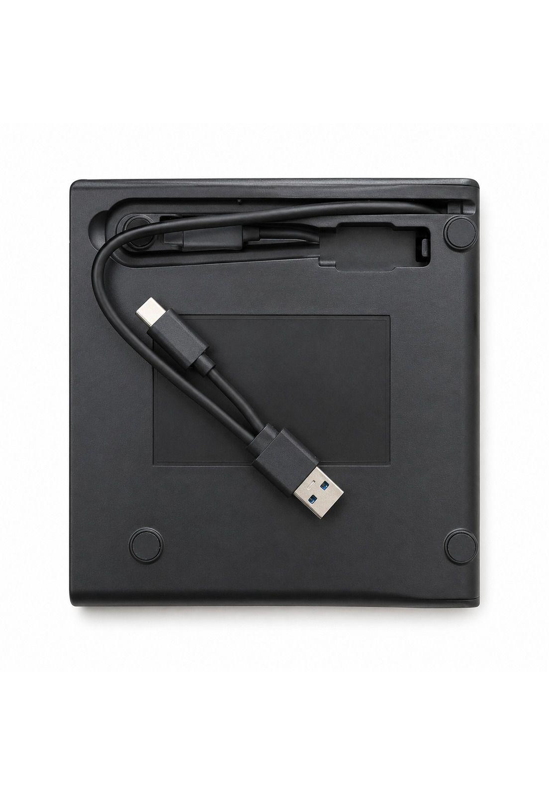 Grabador y Lector Externo de CD/DVD Dual USB / USB-C RD12X-4