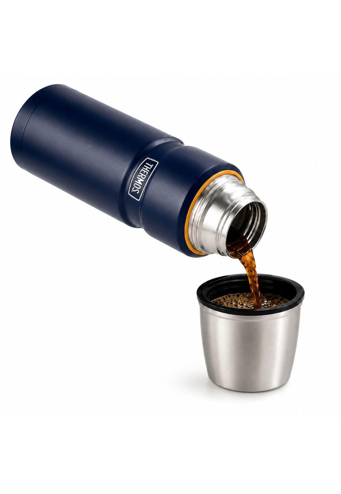 Termo Premium Thermos King Inox SK2000 470ML 18H/24H Azul-3