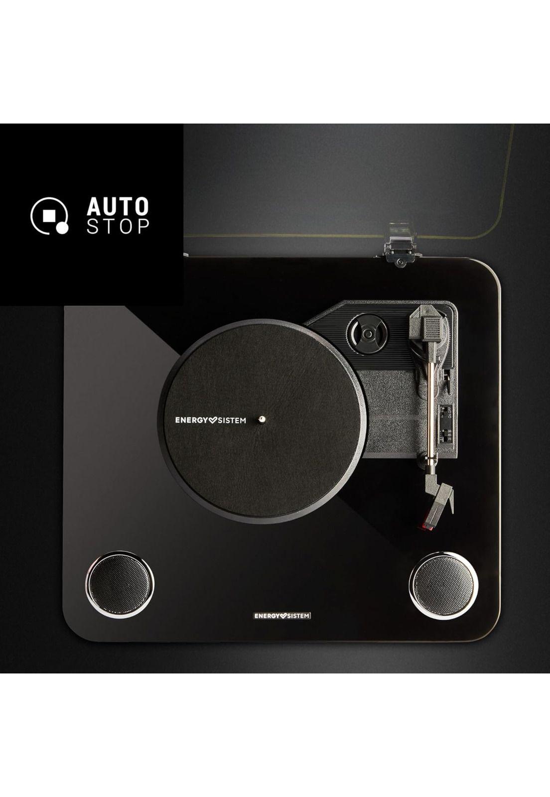 Toca Discos de Vinilo Energy Sistem BlackSpin Bluetooth 10W-3