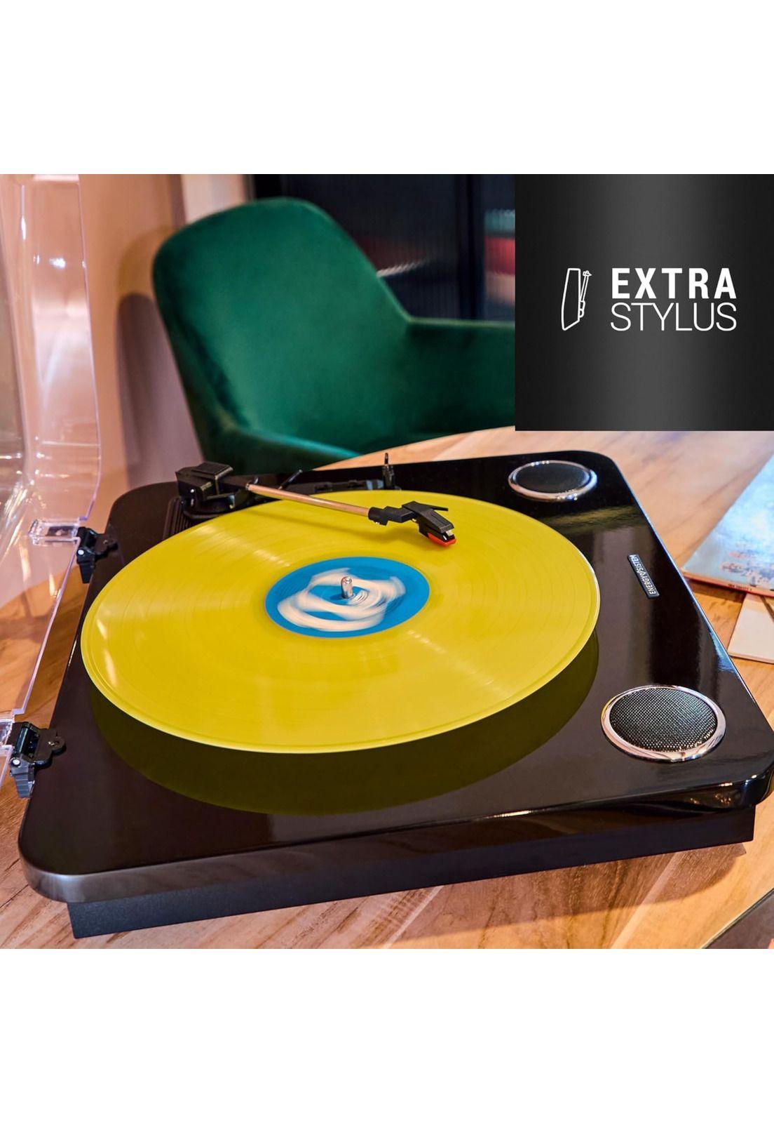 Toca Discos de Vinilo Energy Sistem BlackSpin Bluetooth 10W-7