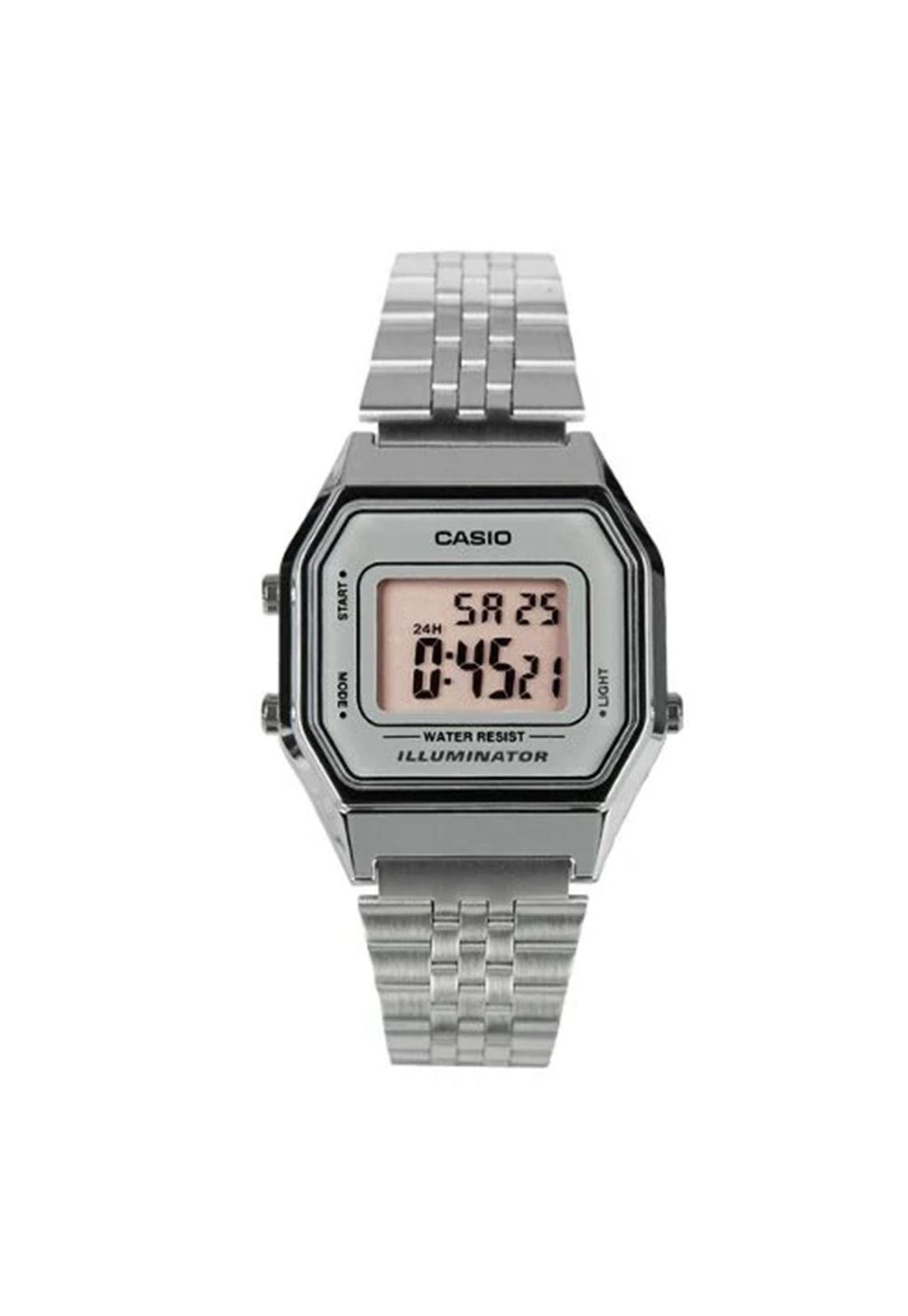 Reloj de Mujer Casio Silver Pink La680Wa-7Df-0