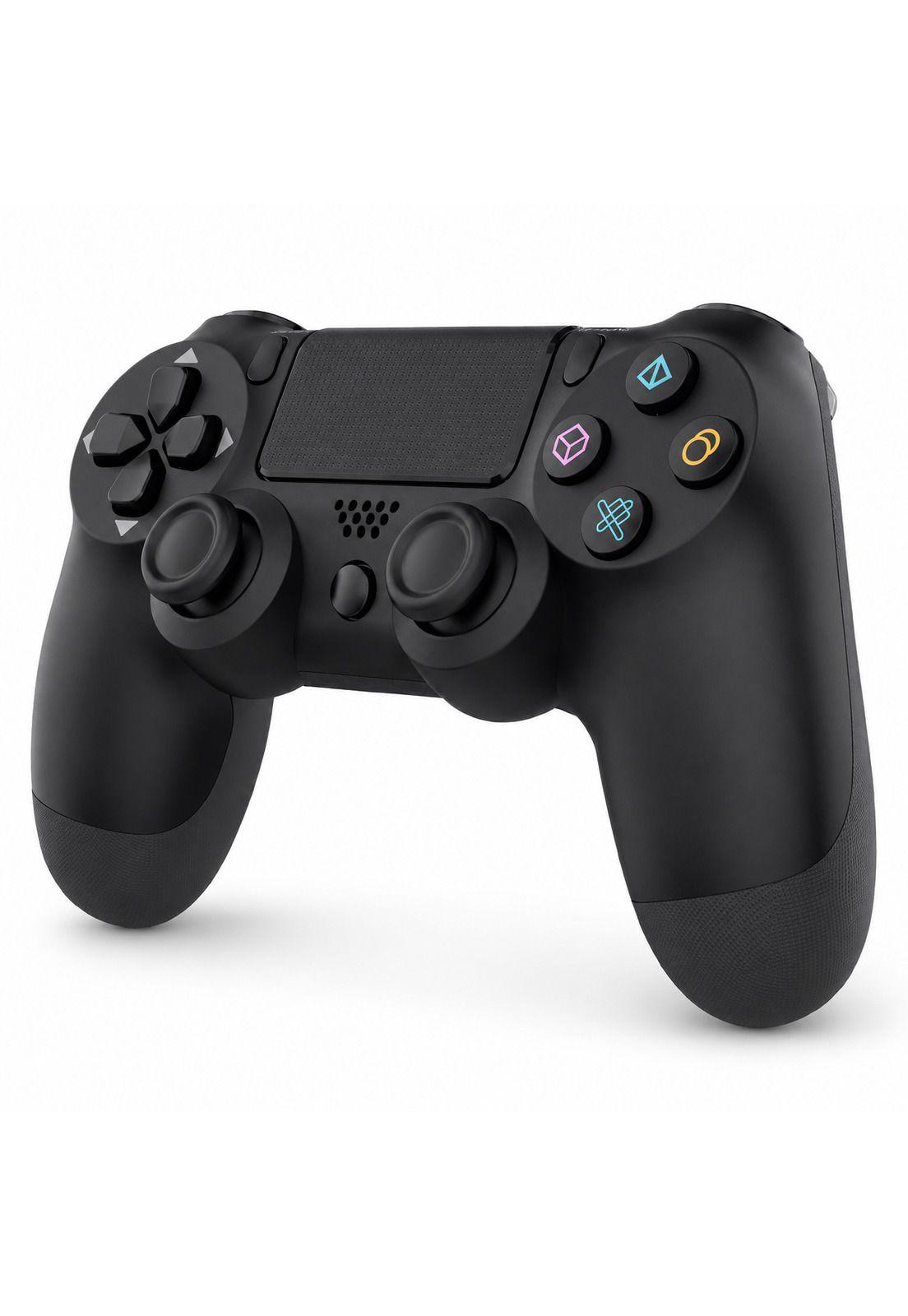 Gamepad Inalambrico Multiplataformas con Vibración Black-0