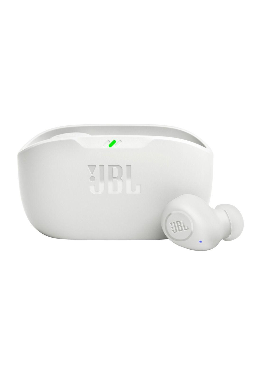 Audífonos JBL Bluetooth TWS Wave Buds Autonomía de 32H White-3