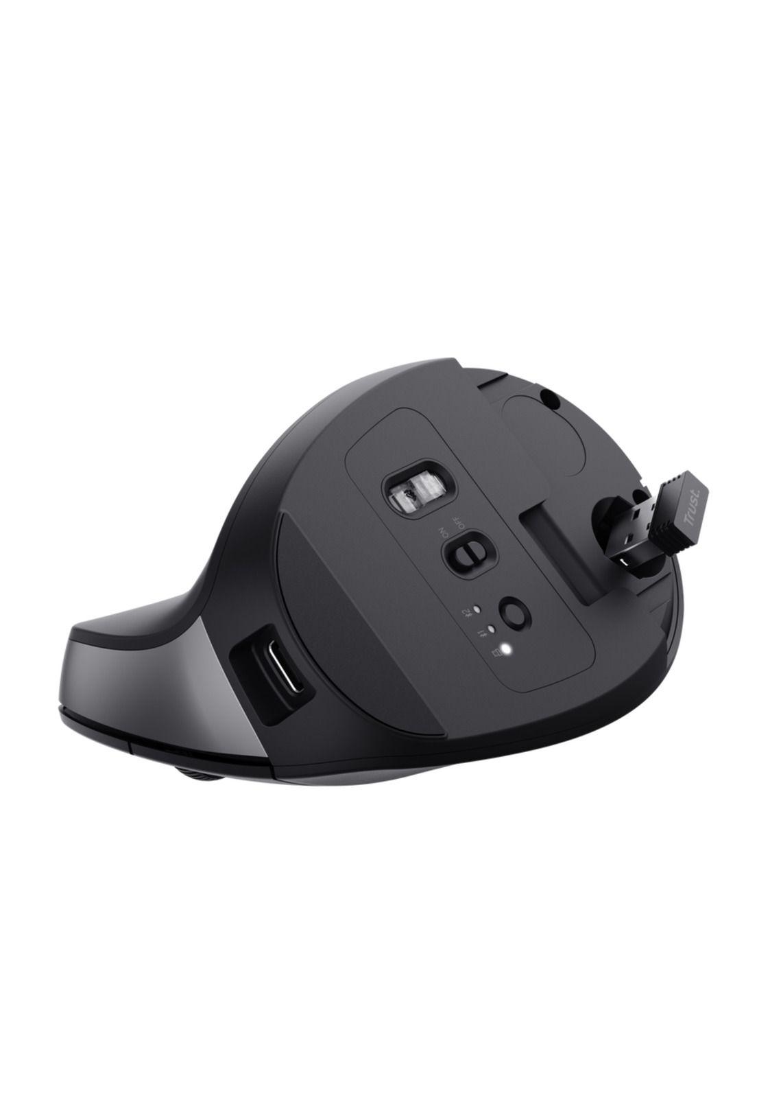 Mouse Inalámbrico Vertical Ergonómico Bayo+ Bluetooth / USB-3