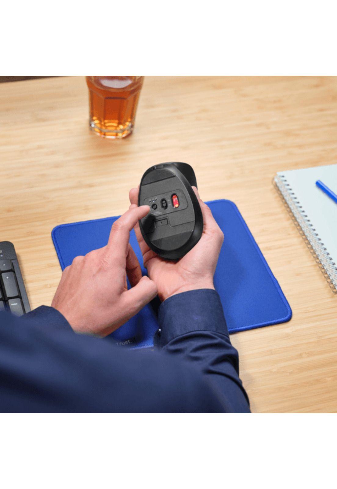 Mouse Inalámbrico Vertical Ergonómico Bayo+ Bluetooth / USB-7