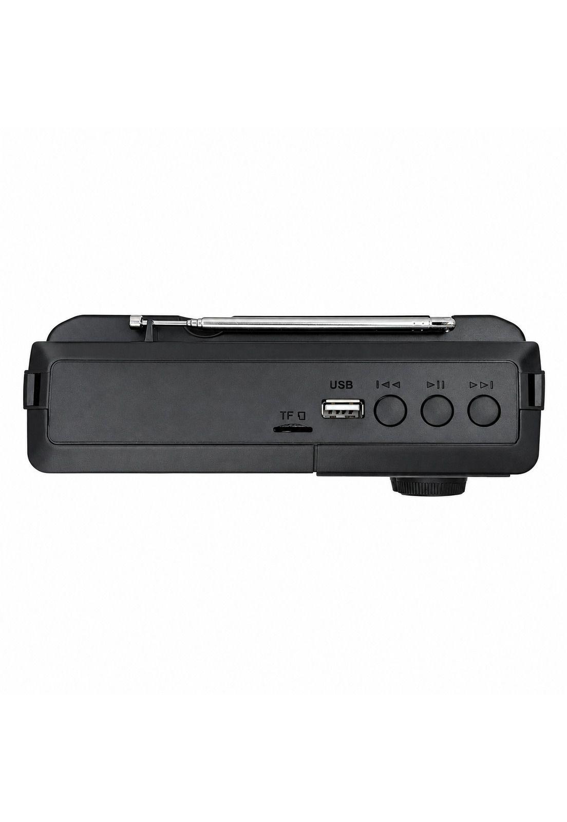 Radio Portátil AM/ FM/ SW Recargable +Pilas + Luz LED 5W RMS-2