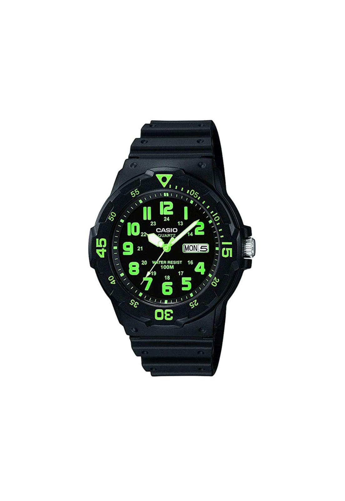 Reloj Casio de Hombre Negro Mrw-200H-3Bvdf Black Fluor-5