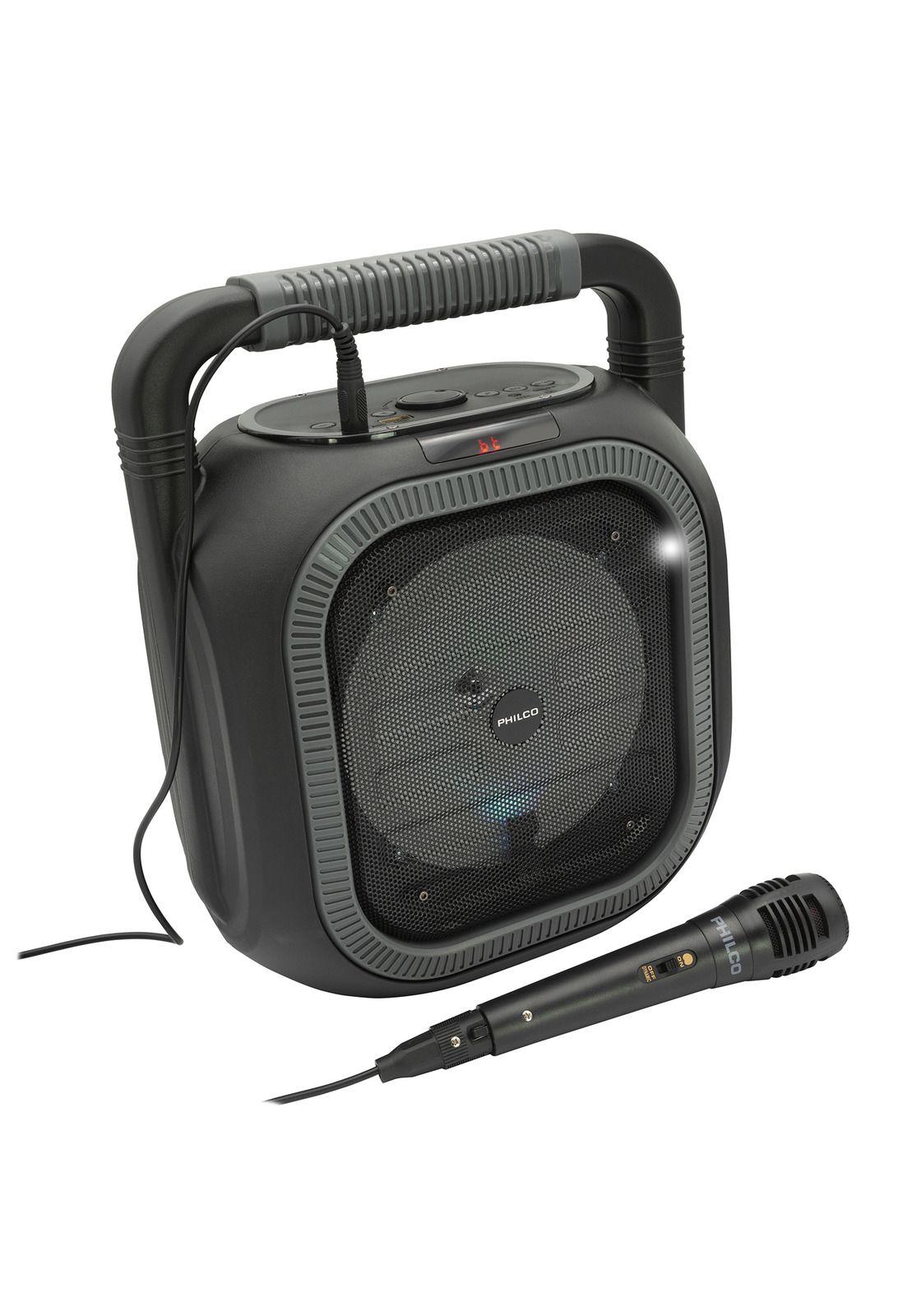 Parlante Karaoke RGB Bluetooth + Microfono + Radio FM 765GR-5