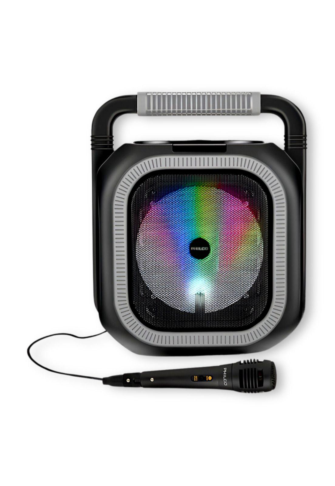 Parlante Karaoke RGB Bluetooth + Microfono + Radio FM 765GR-2