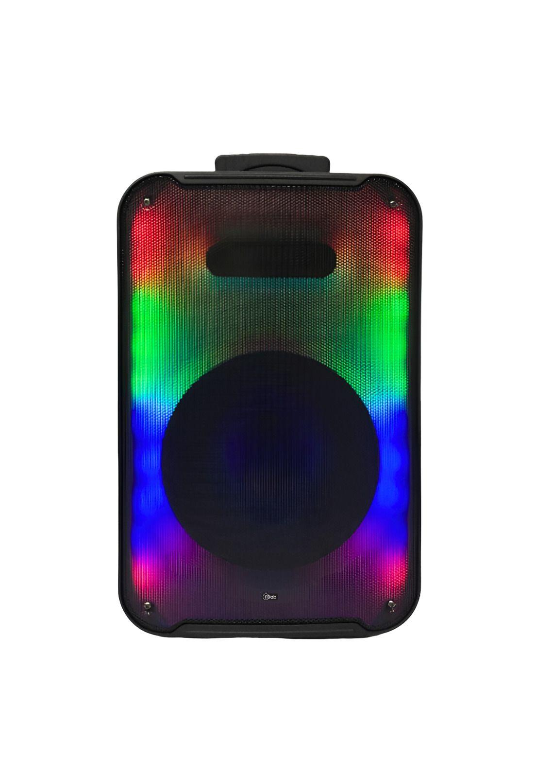 Parlante Bluetooth Flaming Ambiglow 12" RGB (Atril+ Mic) 30W-2