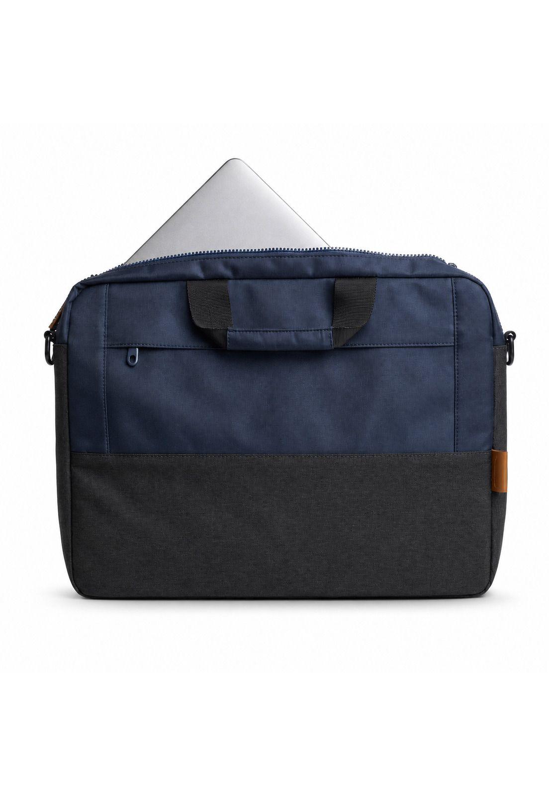 Bolso Notebook Trust Lisboa 16"Ultra Delgado Navy Premium-8