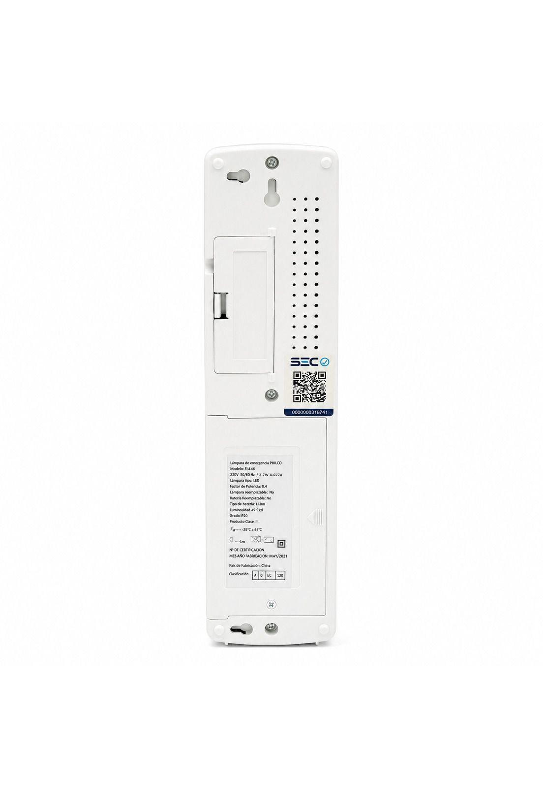 Lampara LED de Emergencia Recargable Multipropósito SEC L446-4