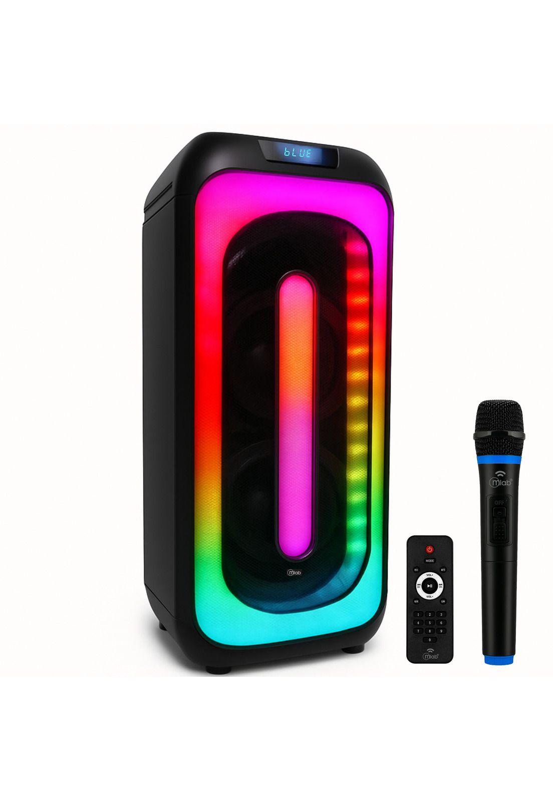 Parlante Bluetooth Flaming SpaceWalker RGB TWS Mic Wireless-0