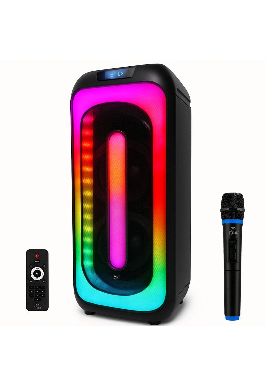 Parlante Bluetooth Flaming SpaceWalker RGB TWS Mic Wireless-1