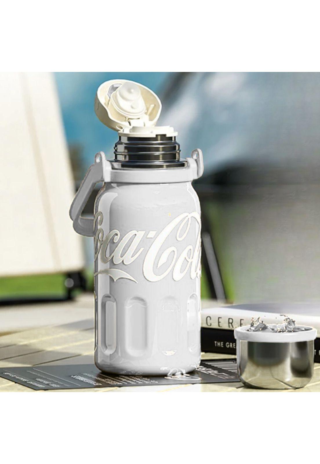 Termo Germ de Acero Inoxidable Coca-Cola 1.2L White Edition-5