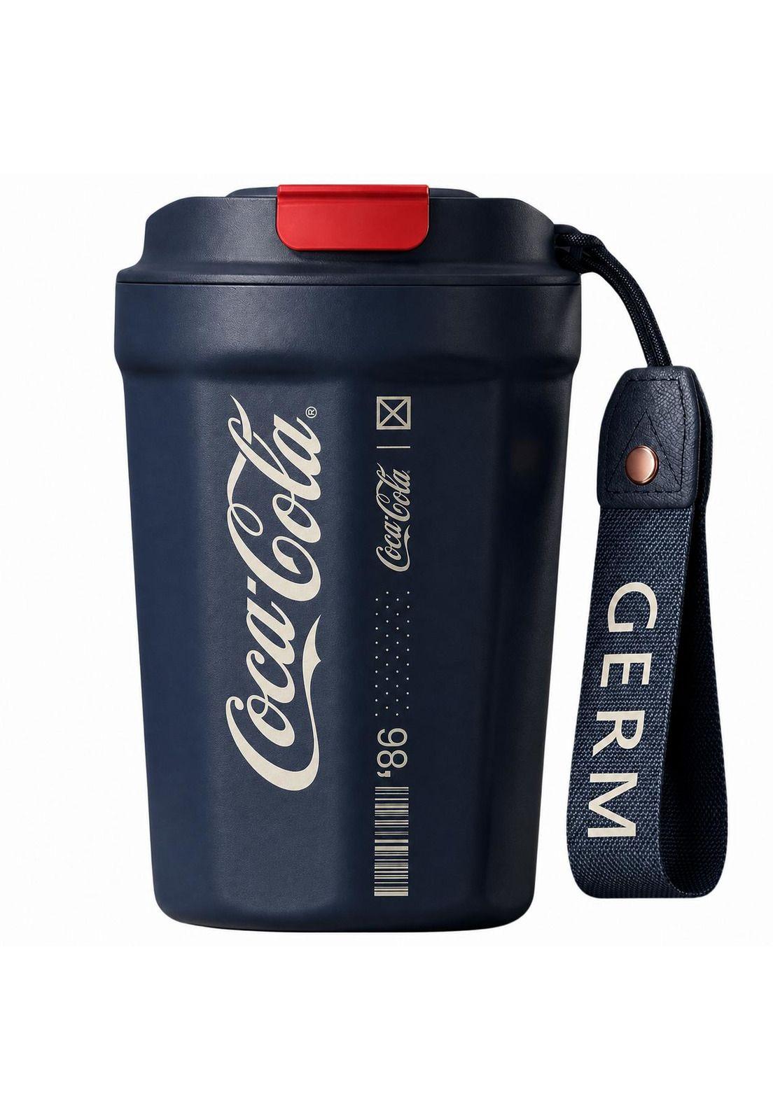 Vaso Termico MUG Germ Coca-Cola Acero Inoxidable 390ML Navy-0