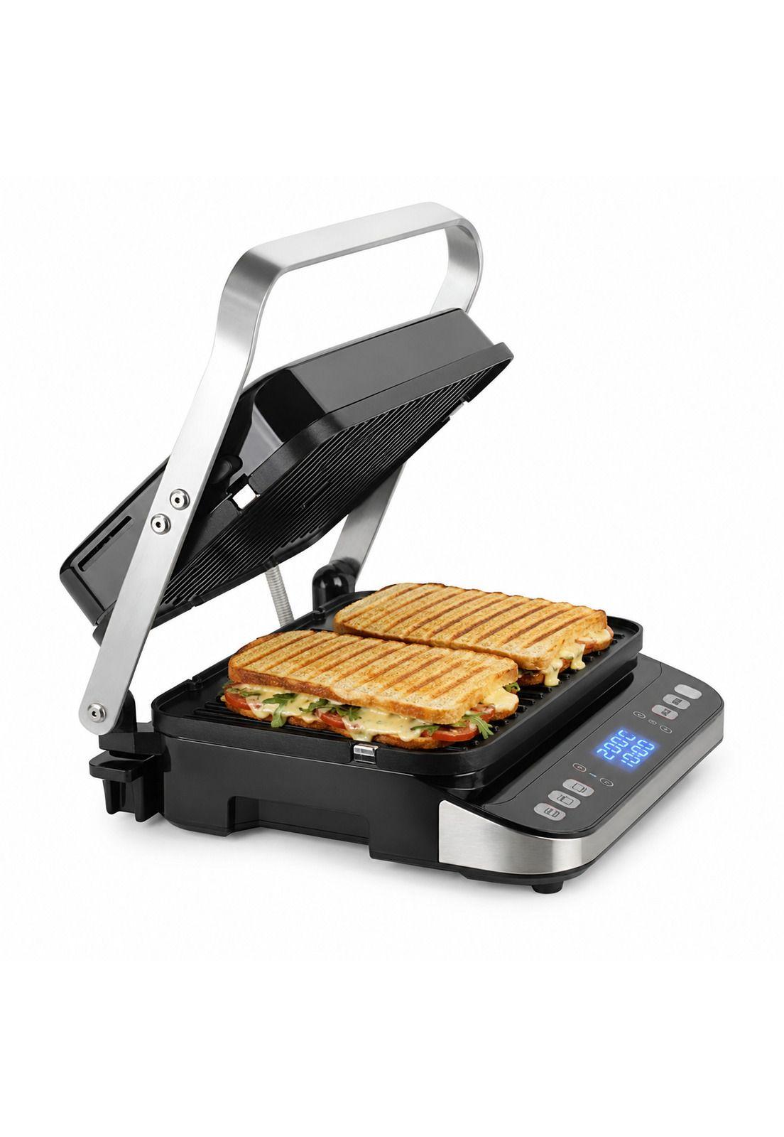 Panini Grill Profesional Marmicoc 4610 INOX Display Digital-1