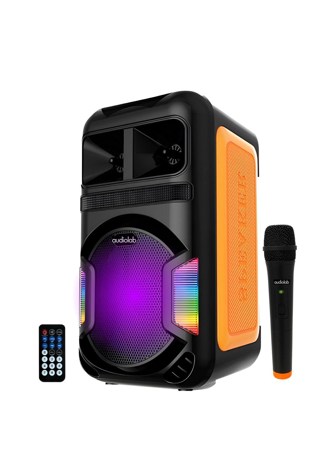 Parlante Karaoke RGB con Micrófono Inalámbrico Bluetooth 805-3