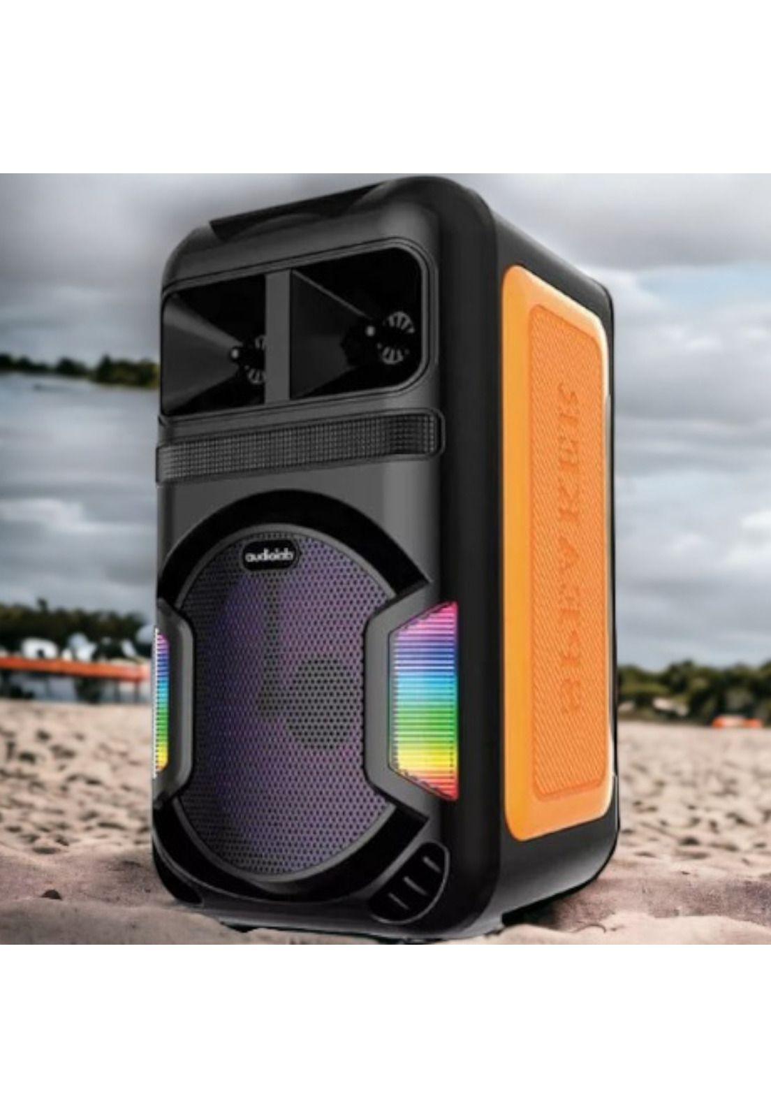 Parlante Karaoke RGB con Micrófono Inalámbrico Bluetooth 805-7