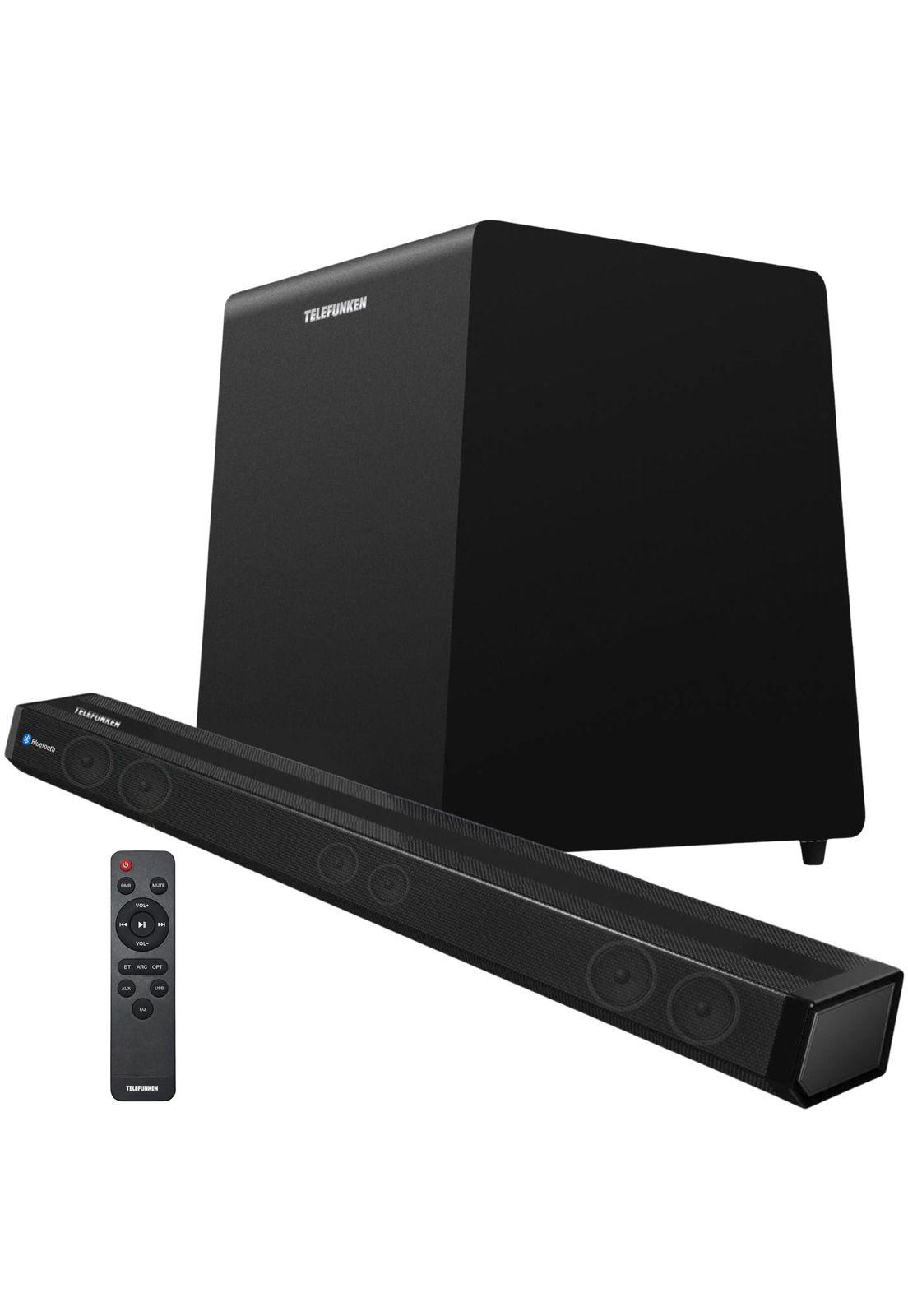 Soundbar + Subwoofer 8" Wireless Sound System Bluetooth 350W-9