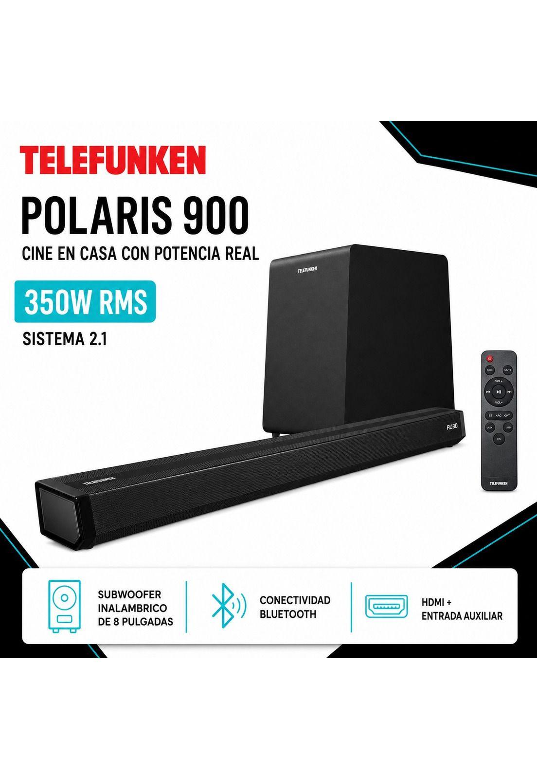 Soundbar + Subwoofer 8" Wireless Sound System Bluetooth 350W-5