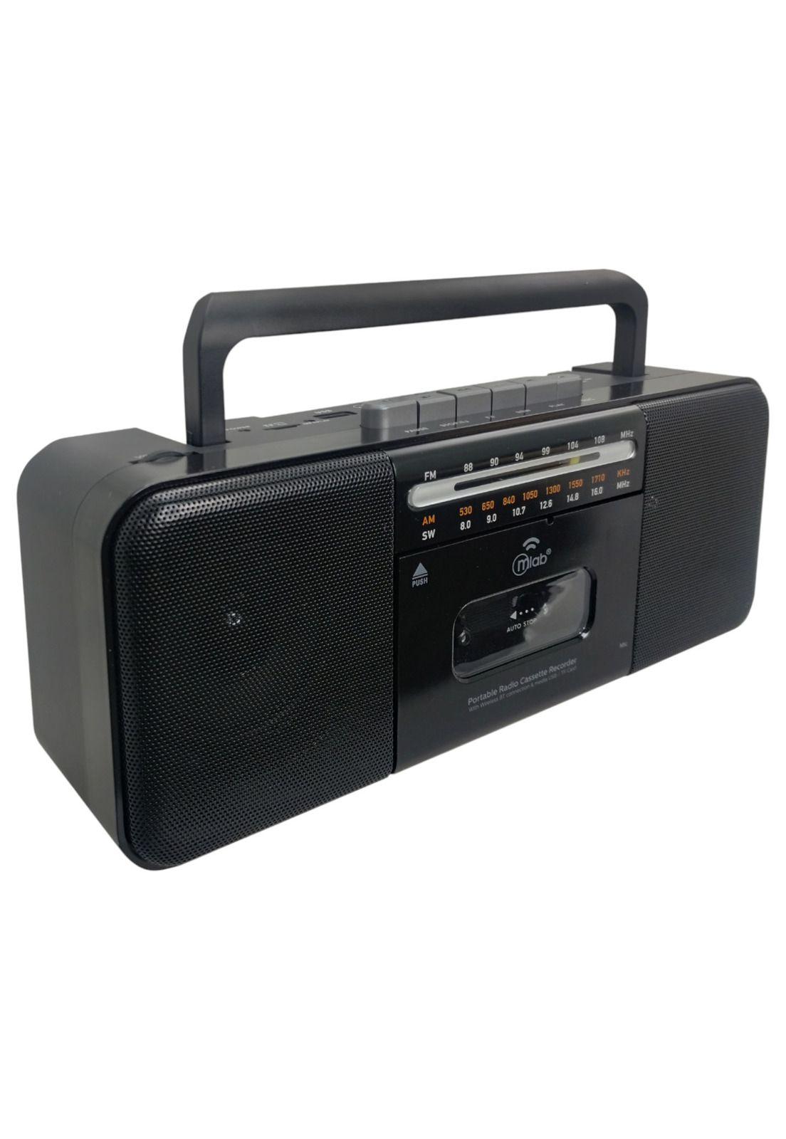 Radio AM/ FM/ BT/ Mp3/ Bluetooth  Con Cassette CF-28  Old Time 1980'S-4