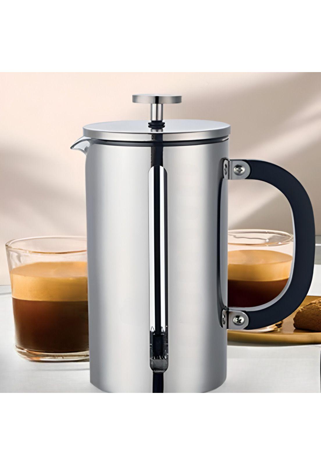Cafetera Francesa Premium de Acero Inoxidable Cuiscent 1LT-4
