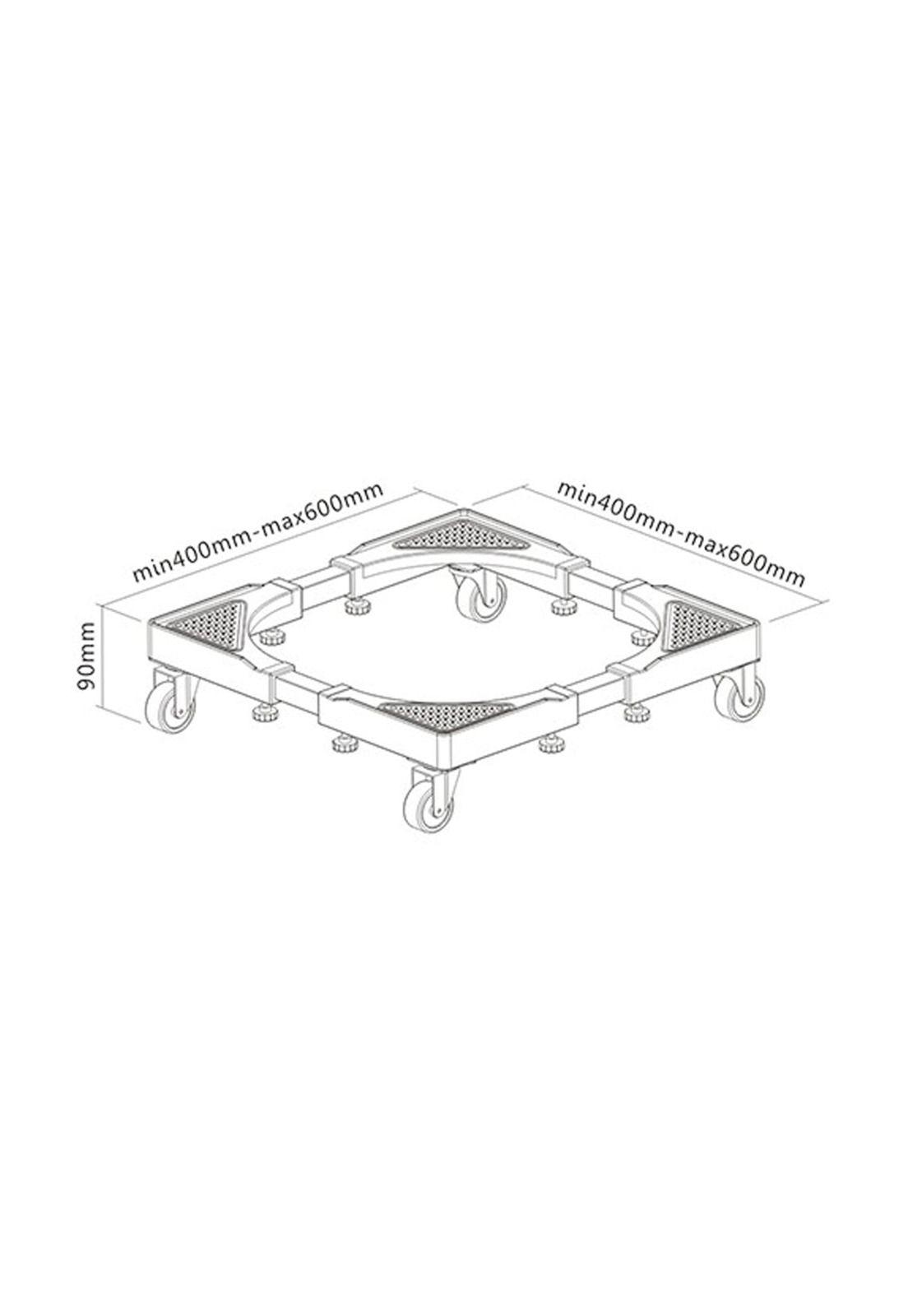Plataforma Móvil con Ruedas para Refrigeradores & Lavadoras-7