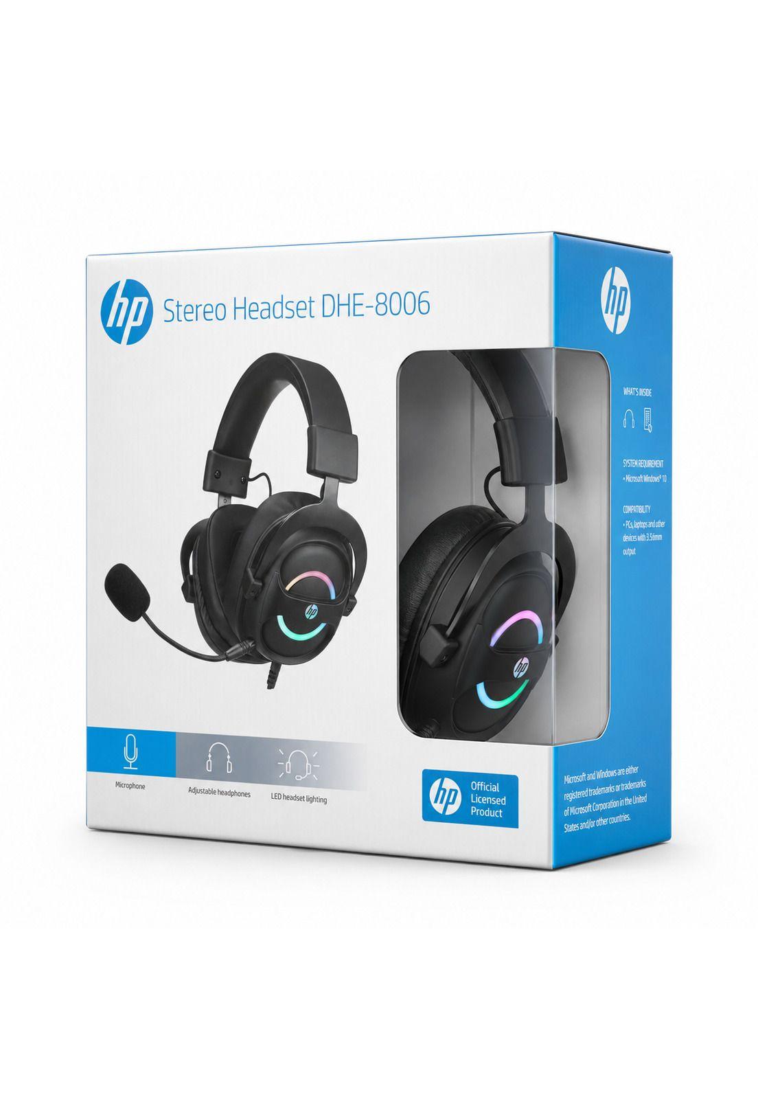 Audífonos Gamer USB HP DHE-8006 Audio 7.1 + Iluminación RGB-7