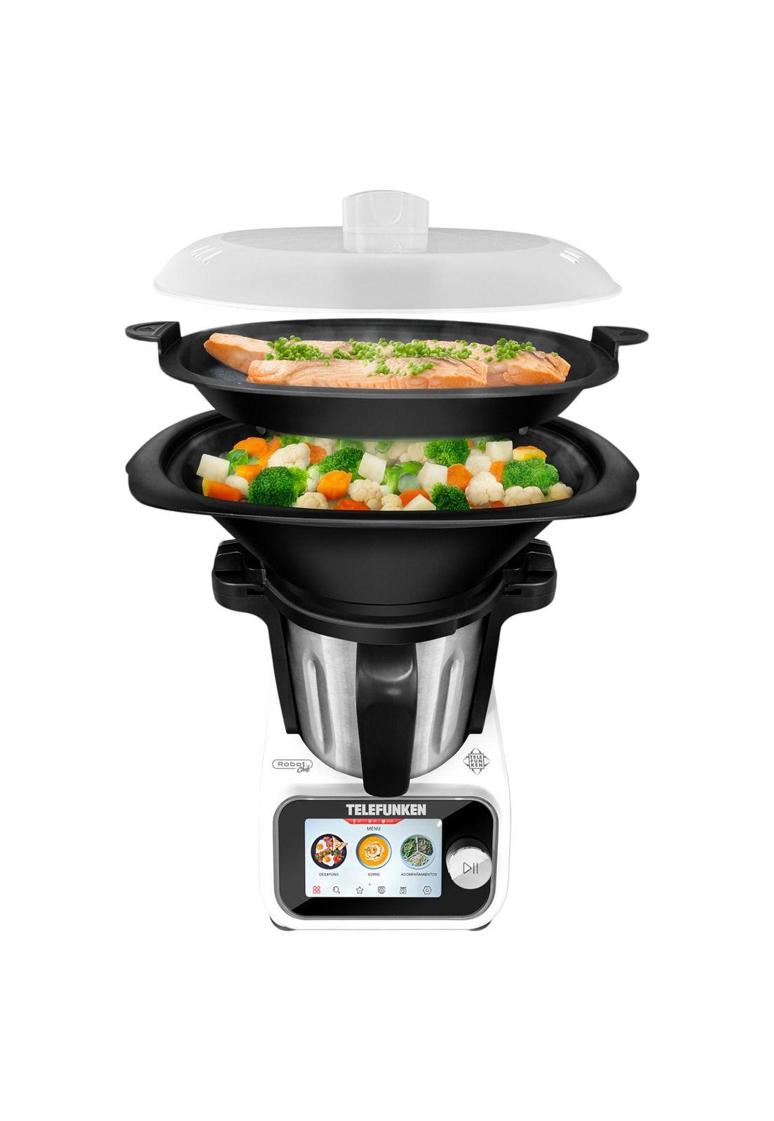 Robot de Cocina Touchscreen TELEFUNKEN CHEF WIFI 1300W 3.5L-5