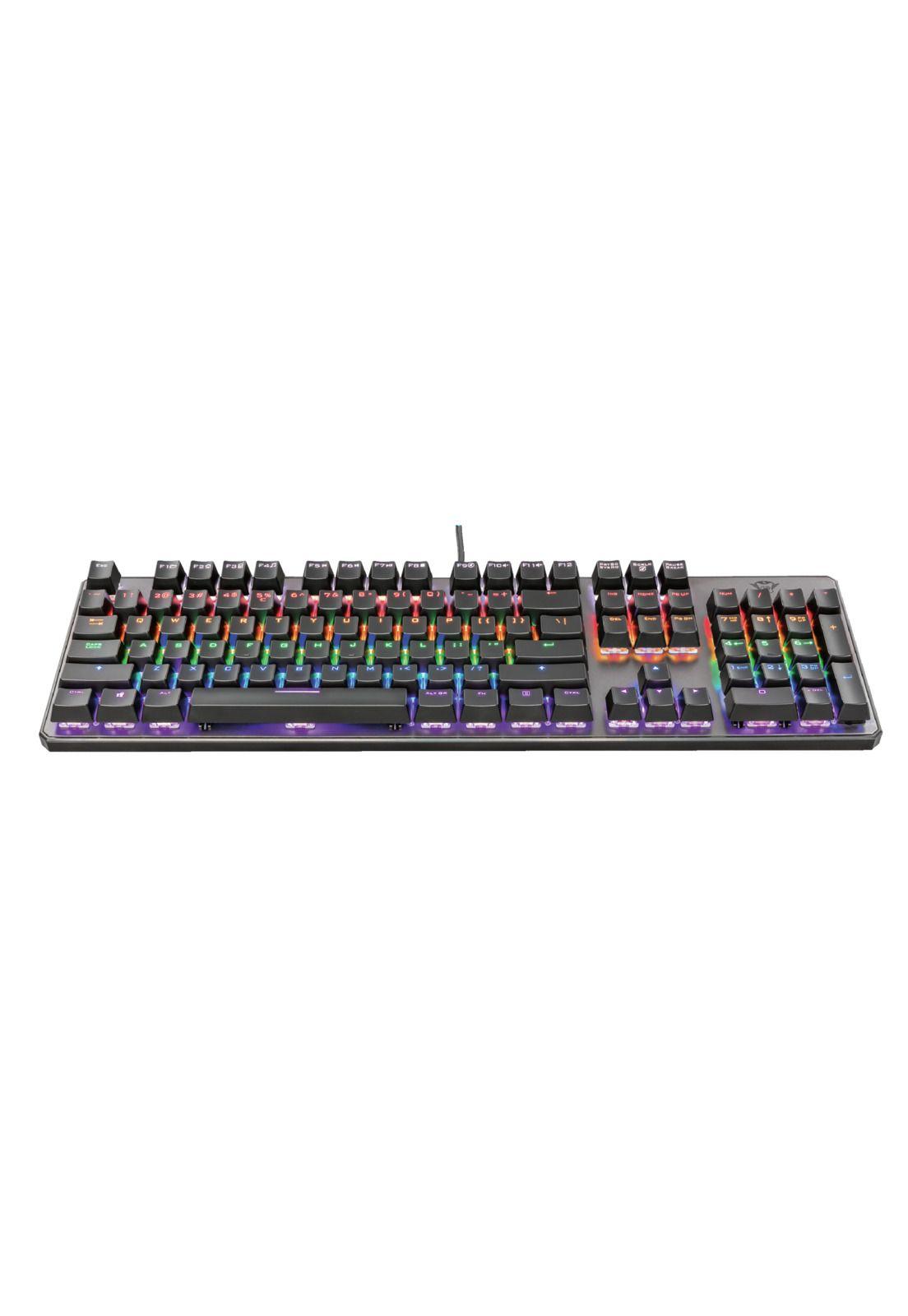 Teclado Mecanico Profesional Trust Asta Gxt 865 Multiplataformas-3