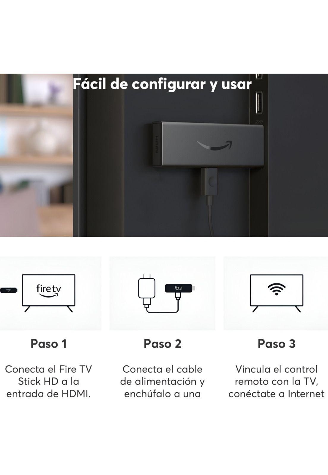 Amazon Fire TV Stick 3ra Generación FHD Premium Streaming-6