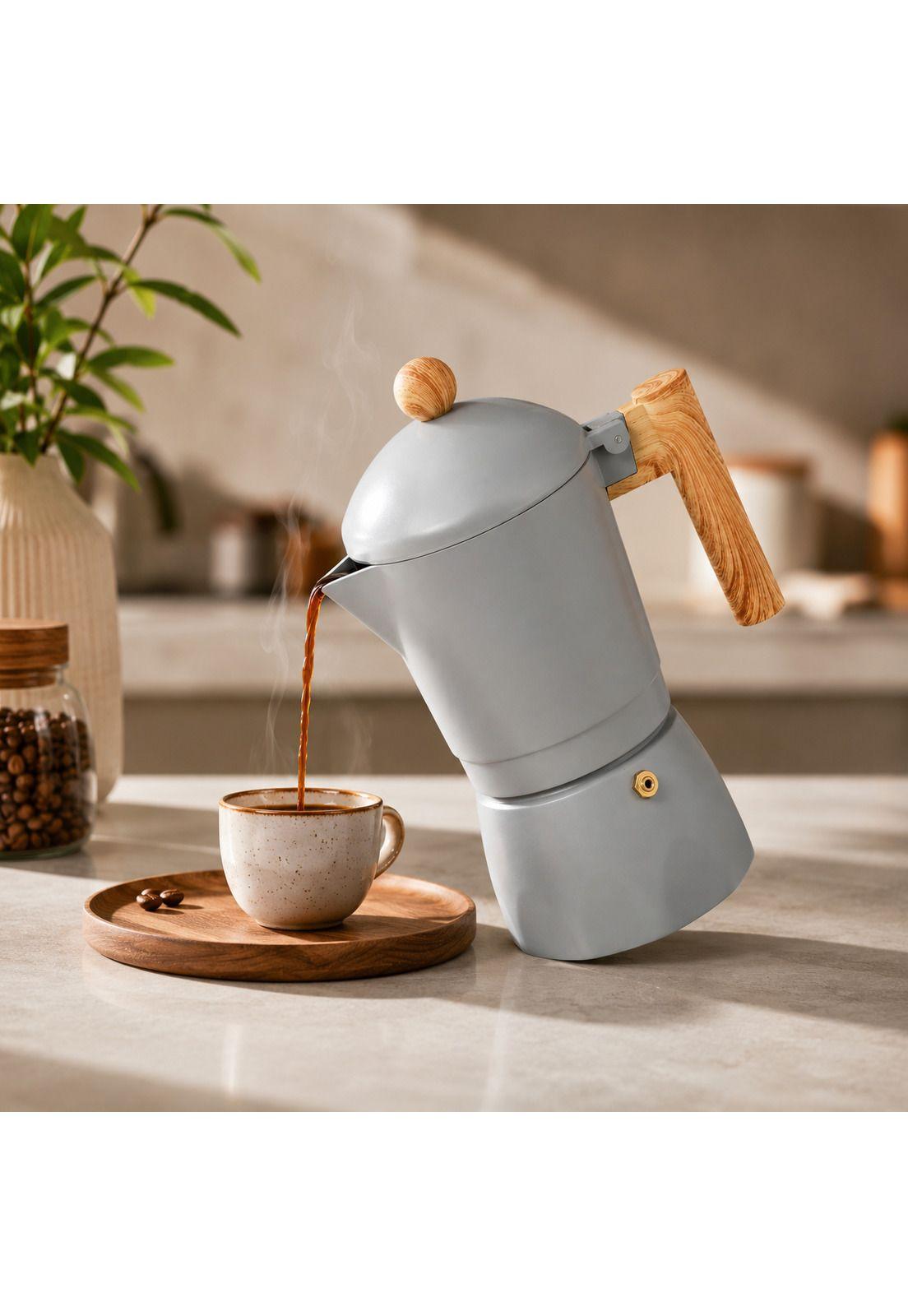 Cafetera Italiana Bergner Premium Desmontable 480ML-7