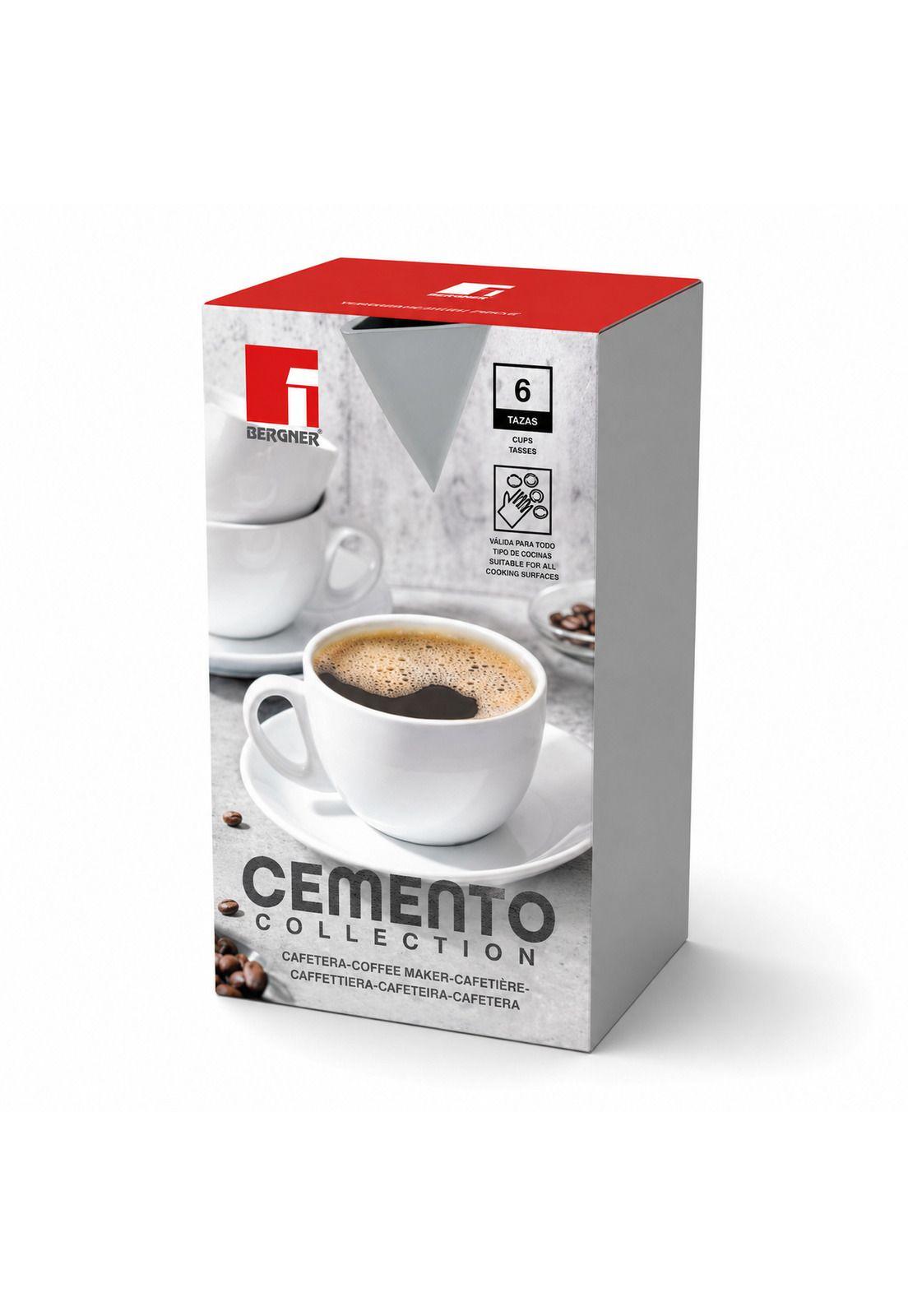 Cafetera Italiana Bergner Premium Desmontable 480ML-6