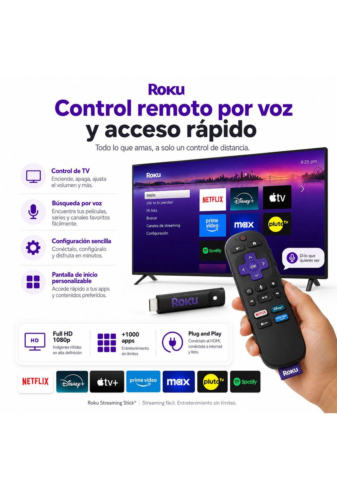 Roku TV Express FHD Streaming 1080p 60HZ Dual WIFI 2G & 5G-3