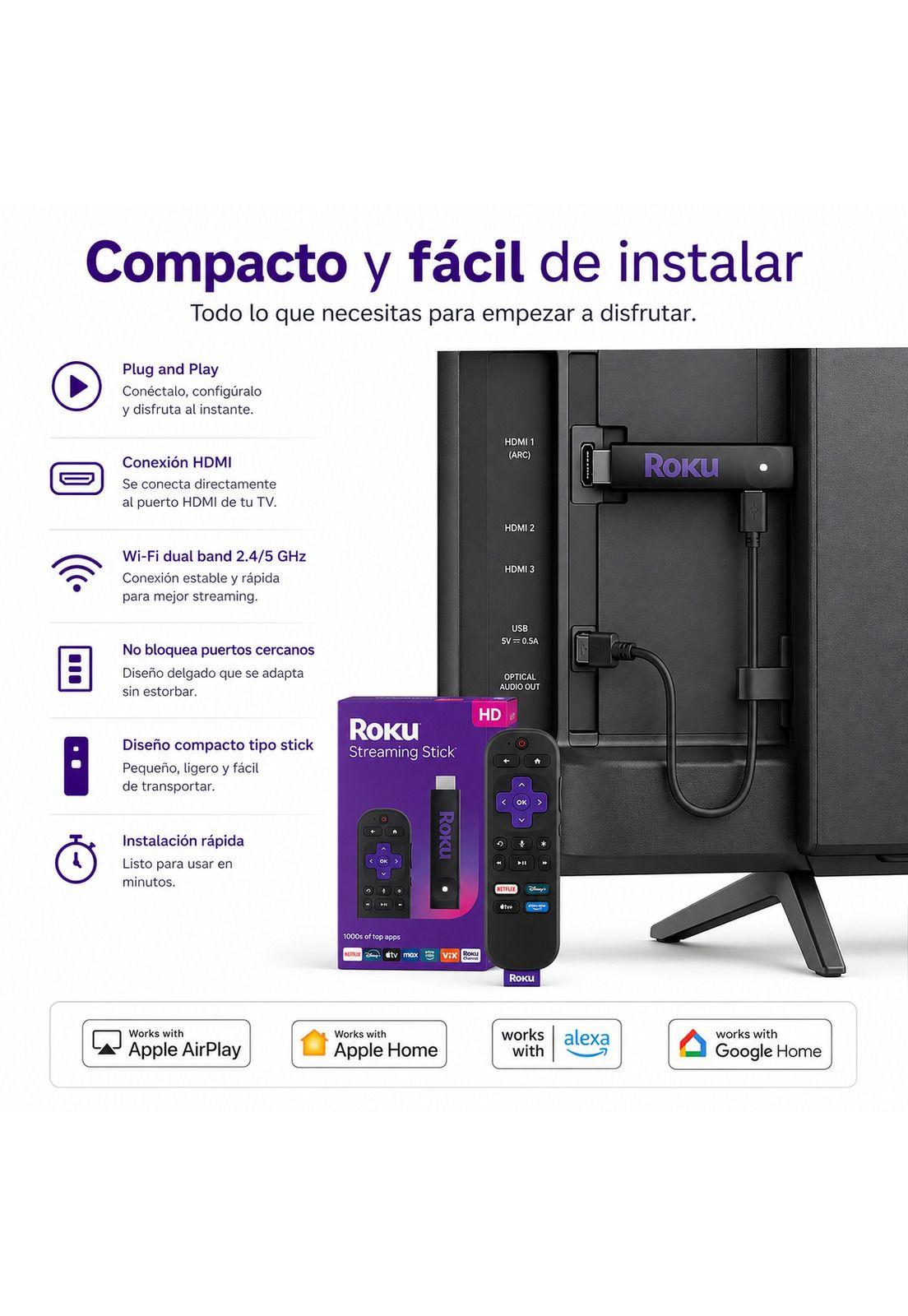 Roku TV Express FHD Streaming 1080p 60HZ Dual WIFI 2G & 5G-6