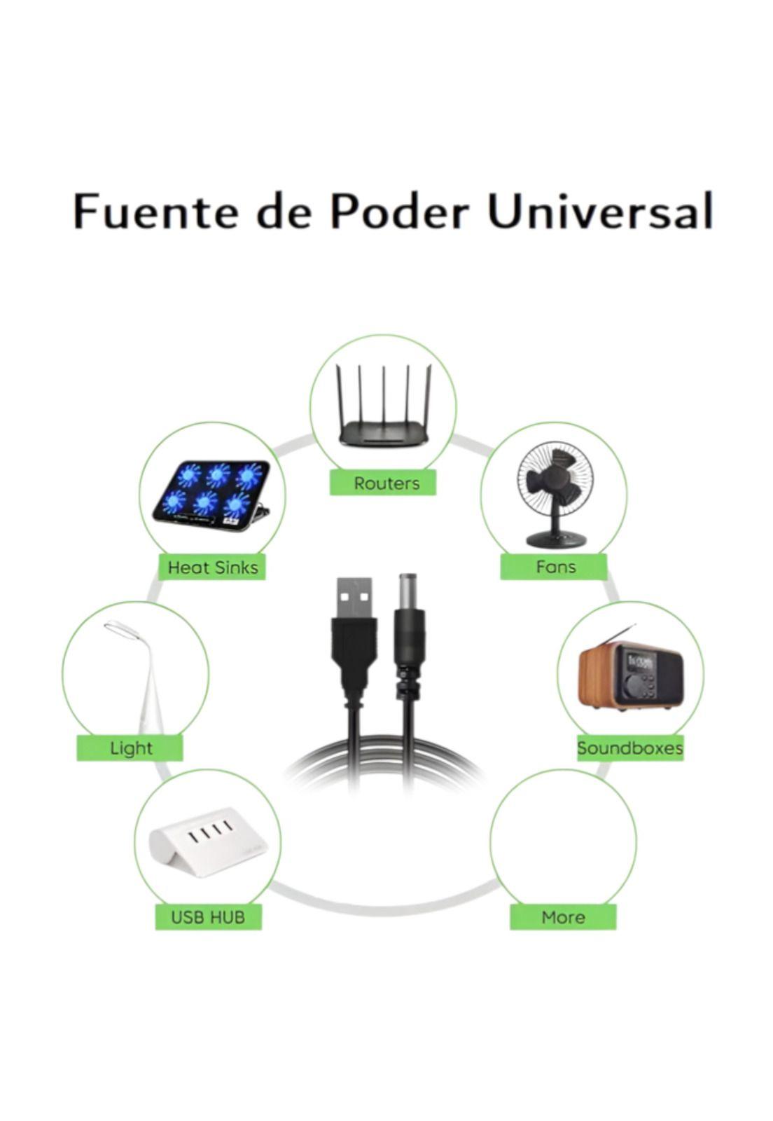Transformador Universal de 12V / 1A / 12W con 8 Conectores-4