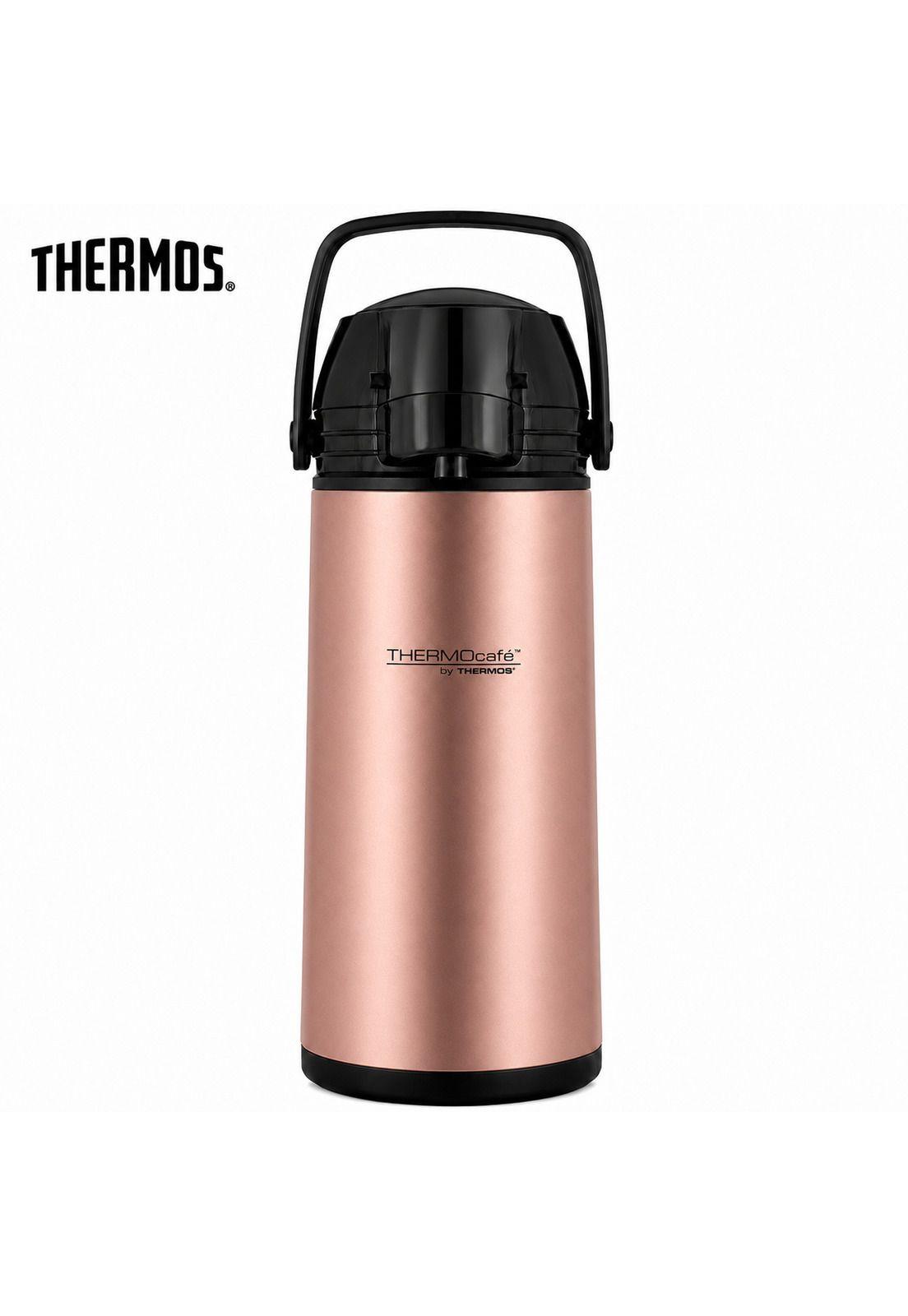 Termo con Sifón para Líquidos 1.9L Thermos JADO-19 Rosa Gold-7