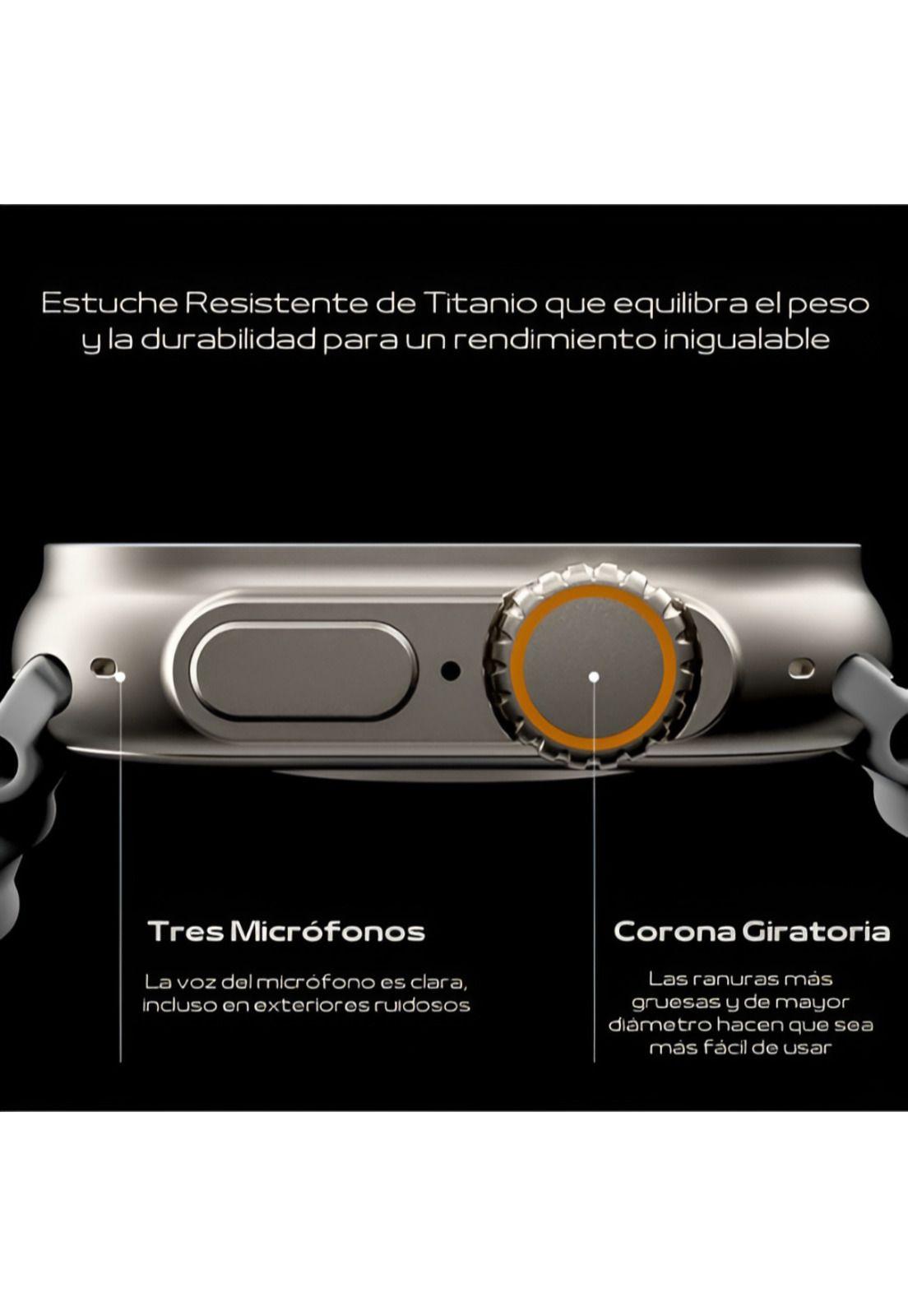 Smartwatch Deportivo S12 Ultra Sport InClock 50MM WaterProof-8