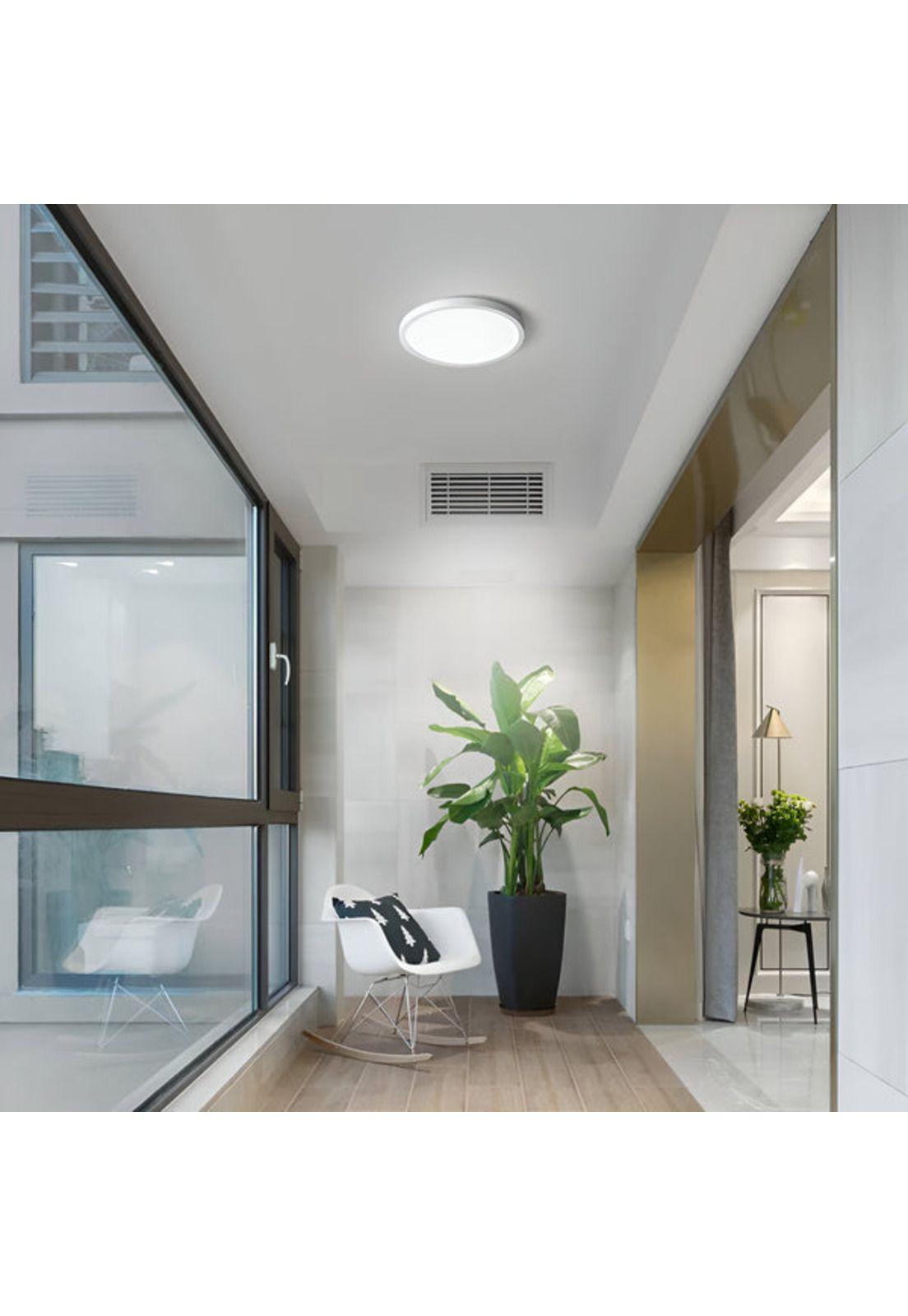 Plafón LED Sobrepuesto 30W/30CM/2400LM/6500°K Blanco Elegant-4